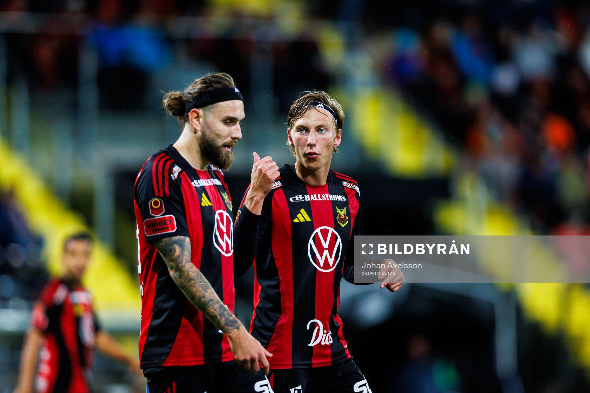 Östersunds Ali Suljic och Albin Sporrong