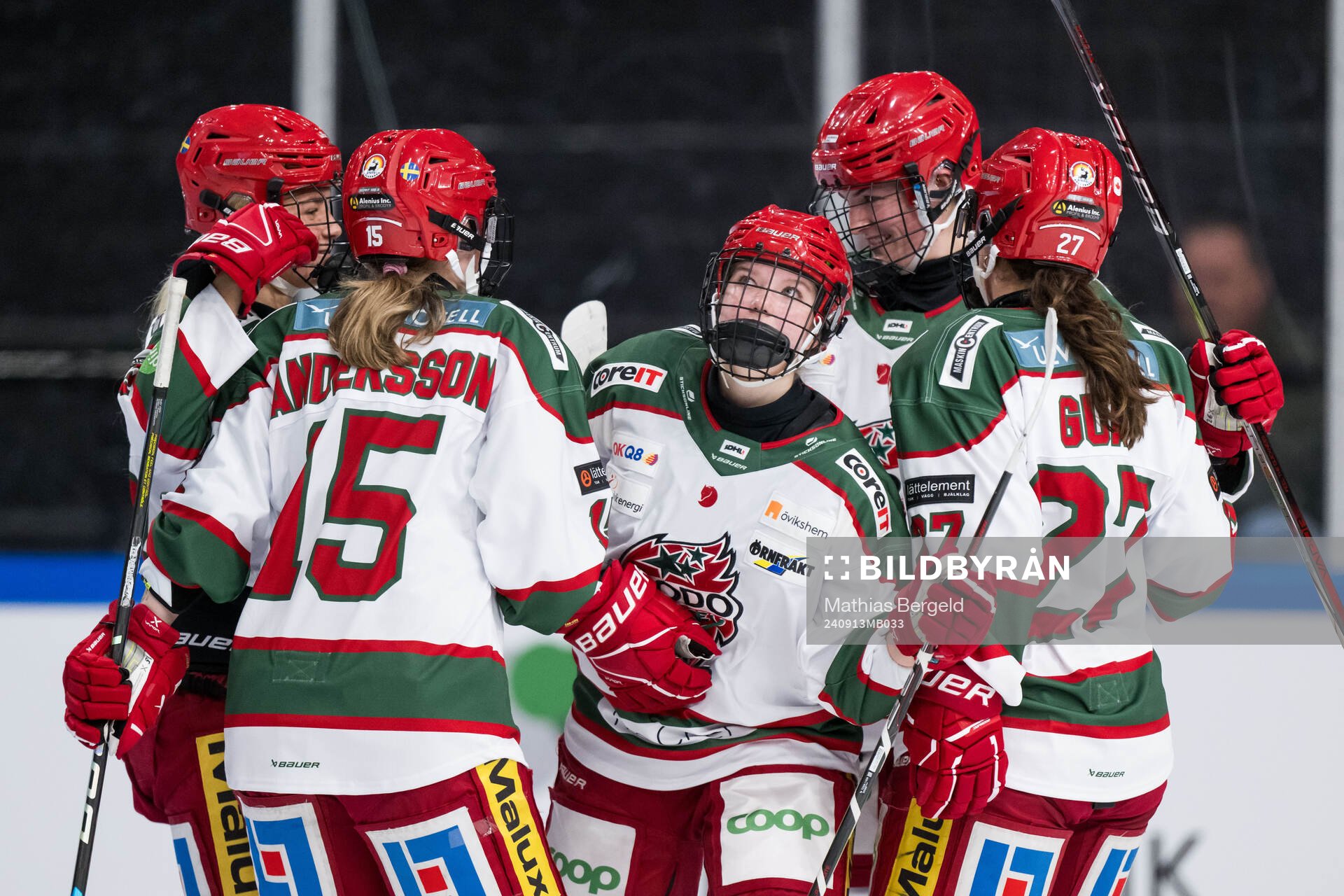 Modos Ebba Hedqvist jublar