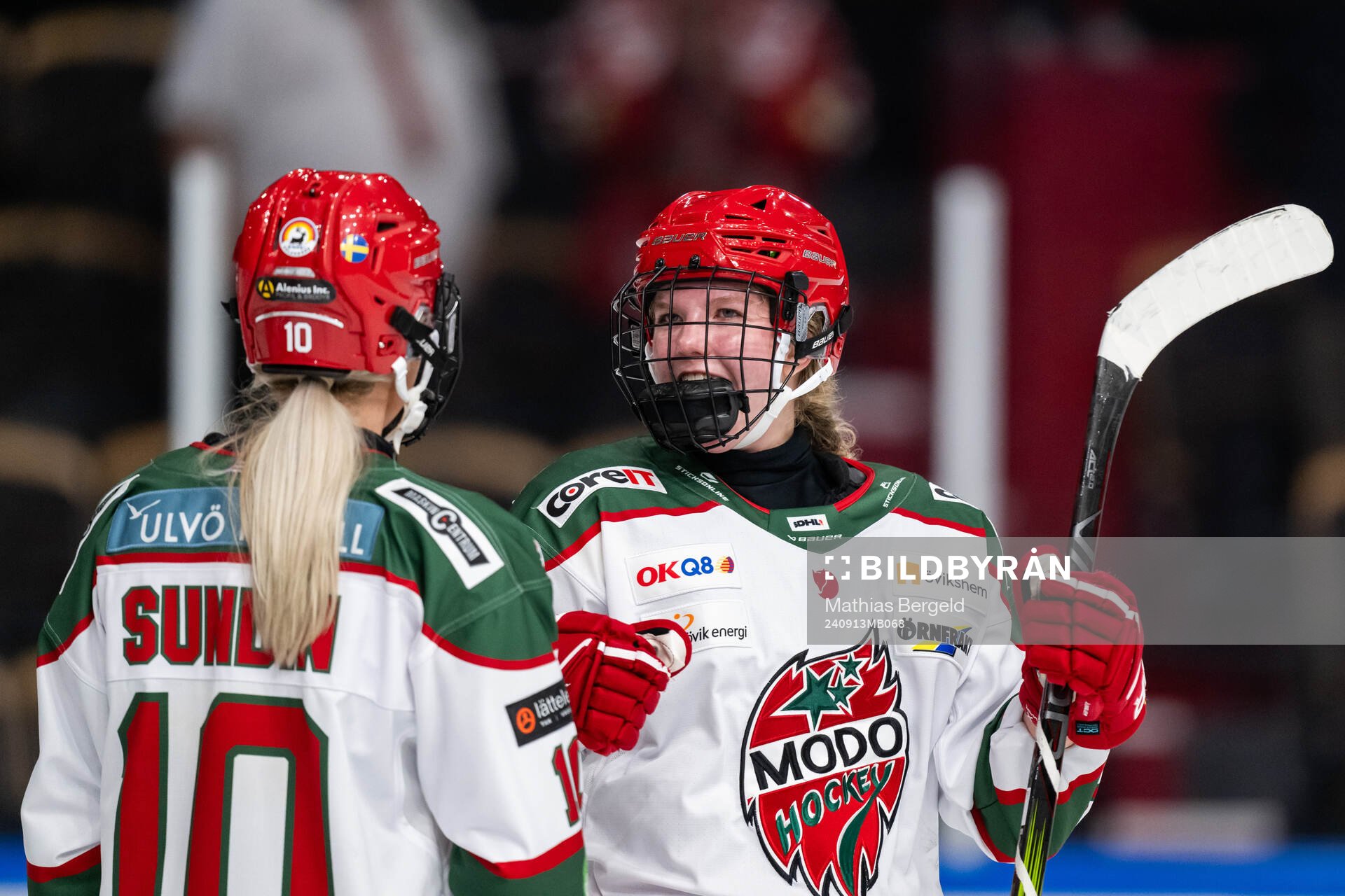 Modos Ebba Hedqvist jublar