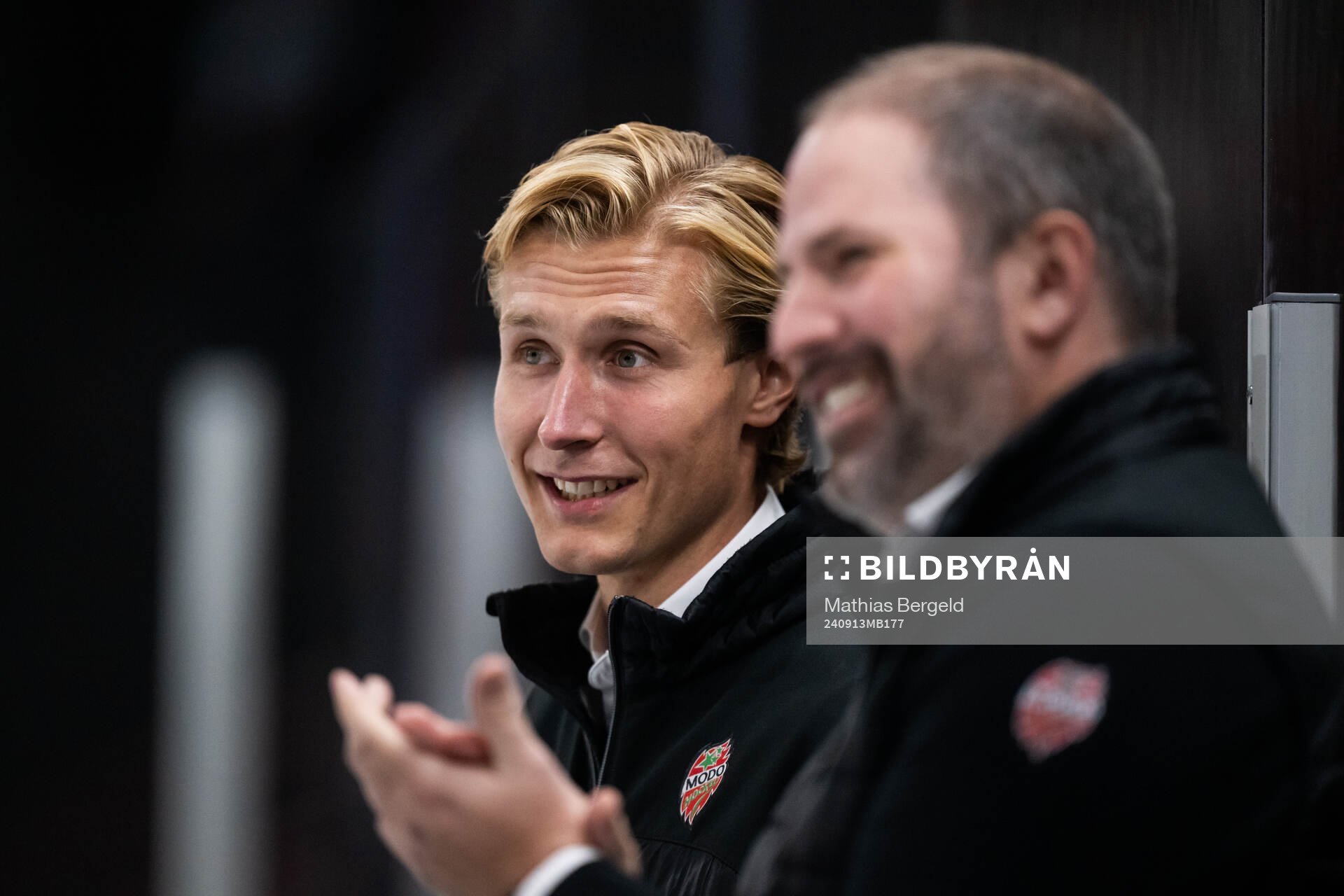 Modos assisterande tränare Alexander Naskov och tränare