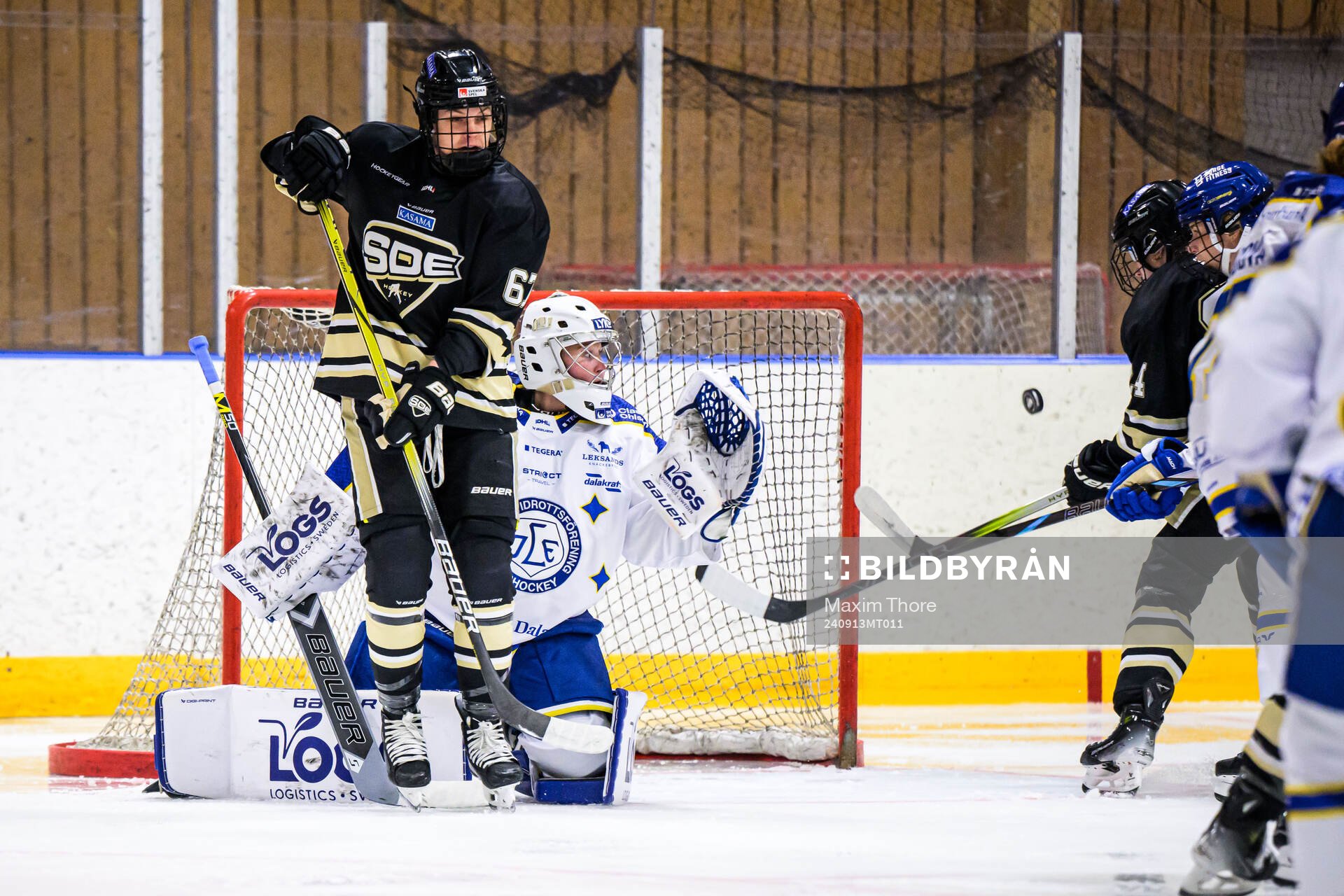 Leksands målvakt Ellen Jonsson och