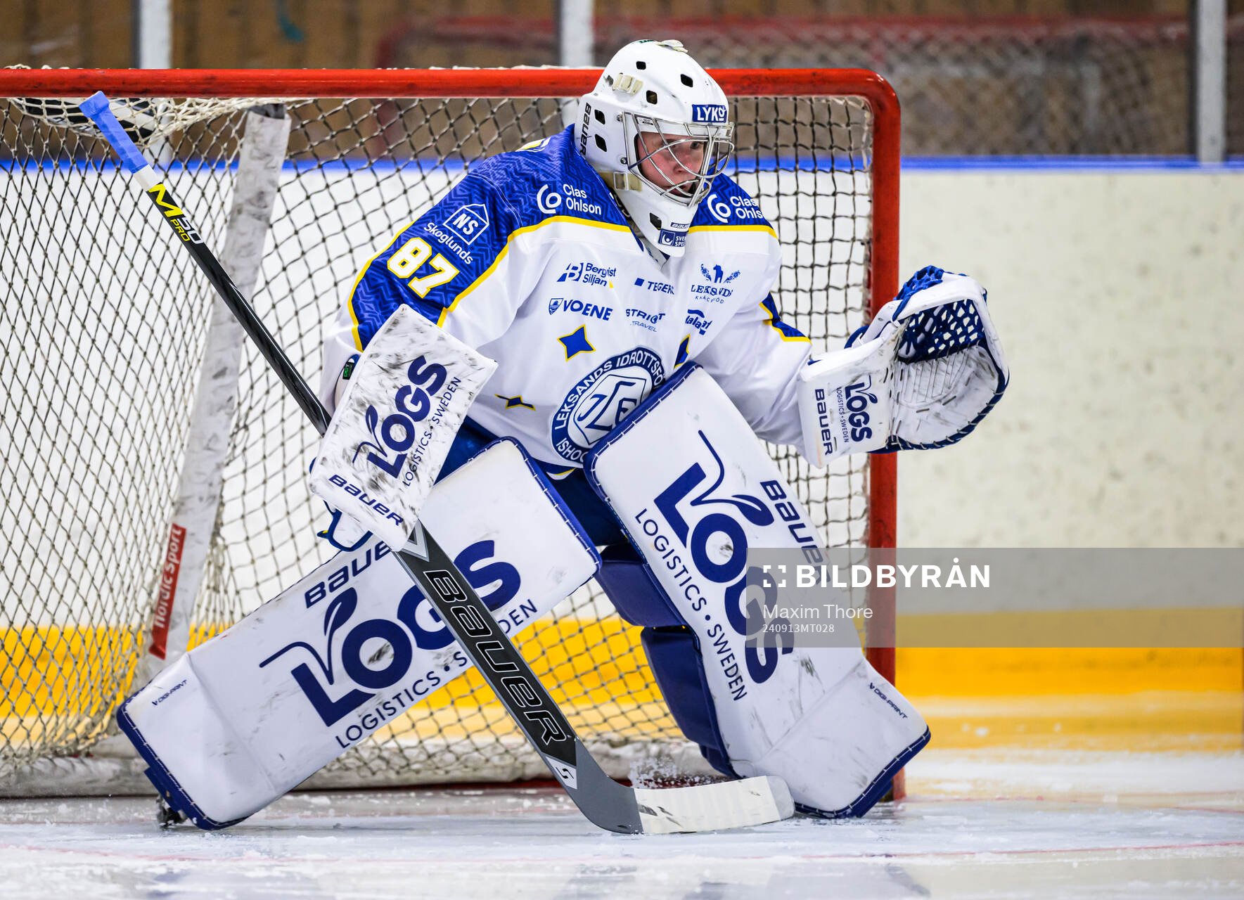 Leksands målvakt Ellen Jonsson