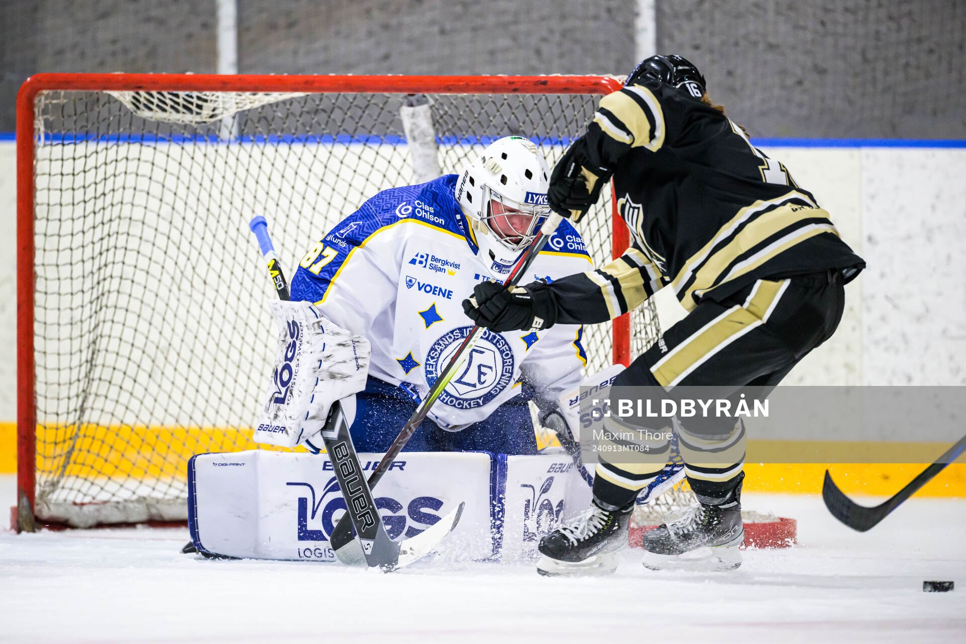 Leksands målvakt Ellen Jonsson