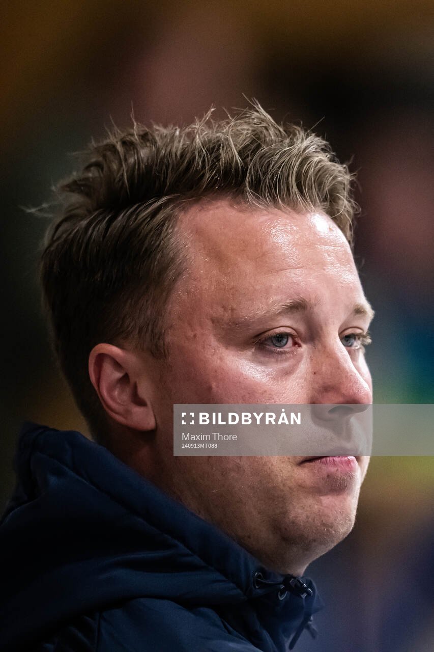 Leksands tränare Joakim Engström