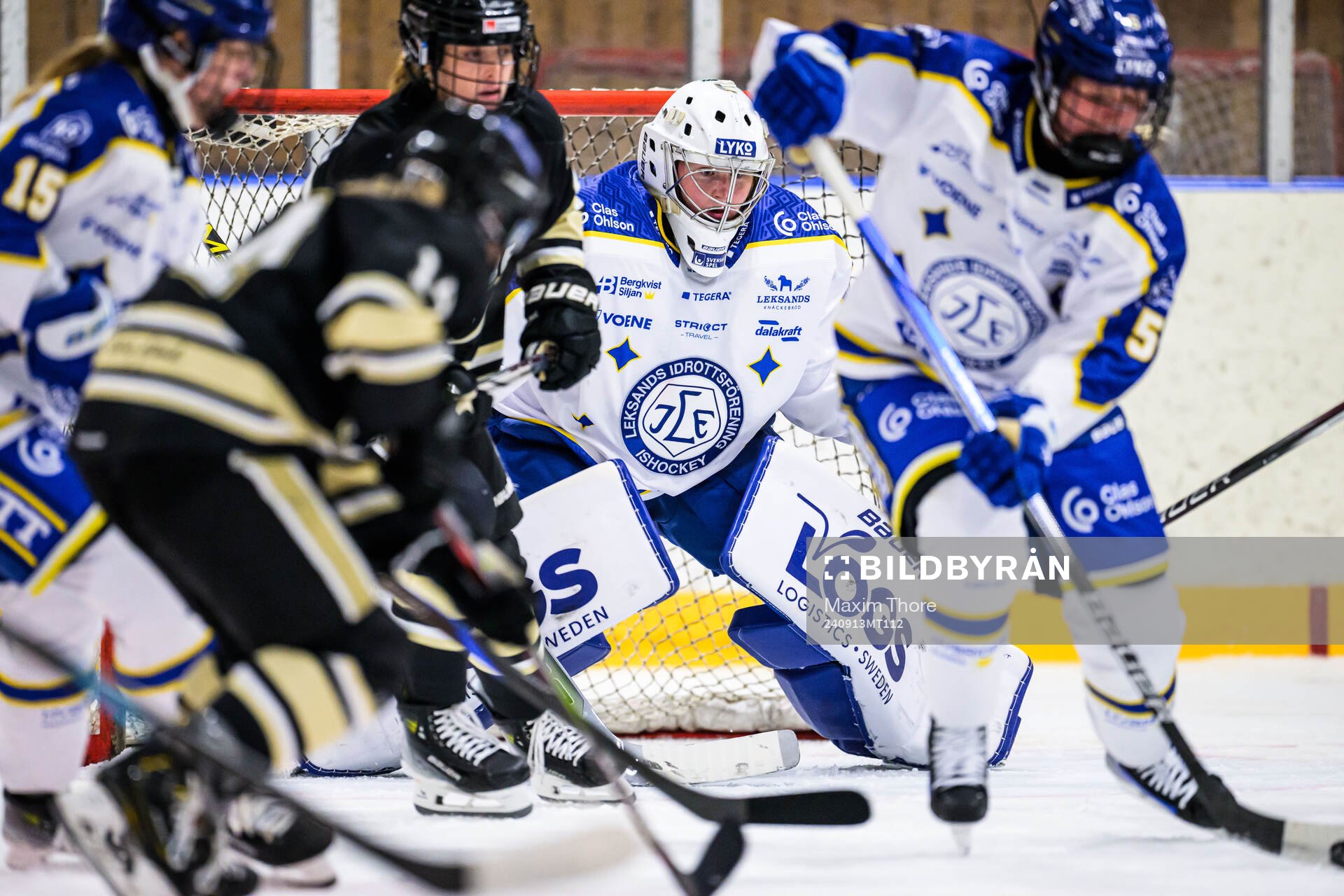 Leksands målvakt Ellen Jonsson