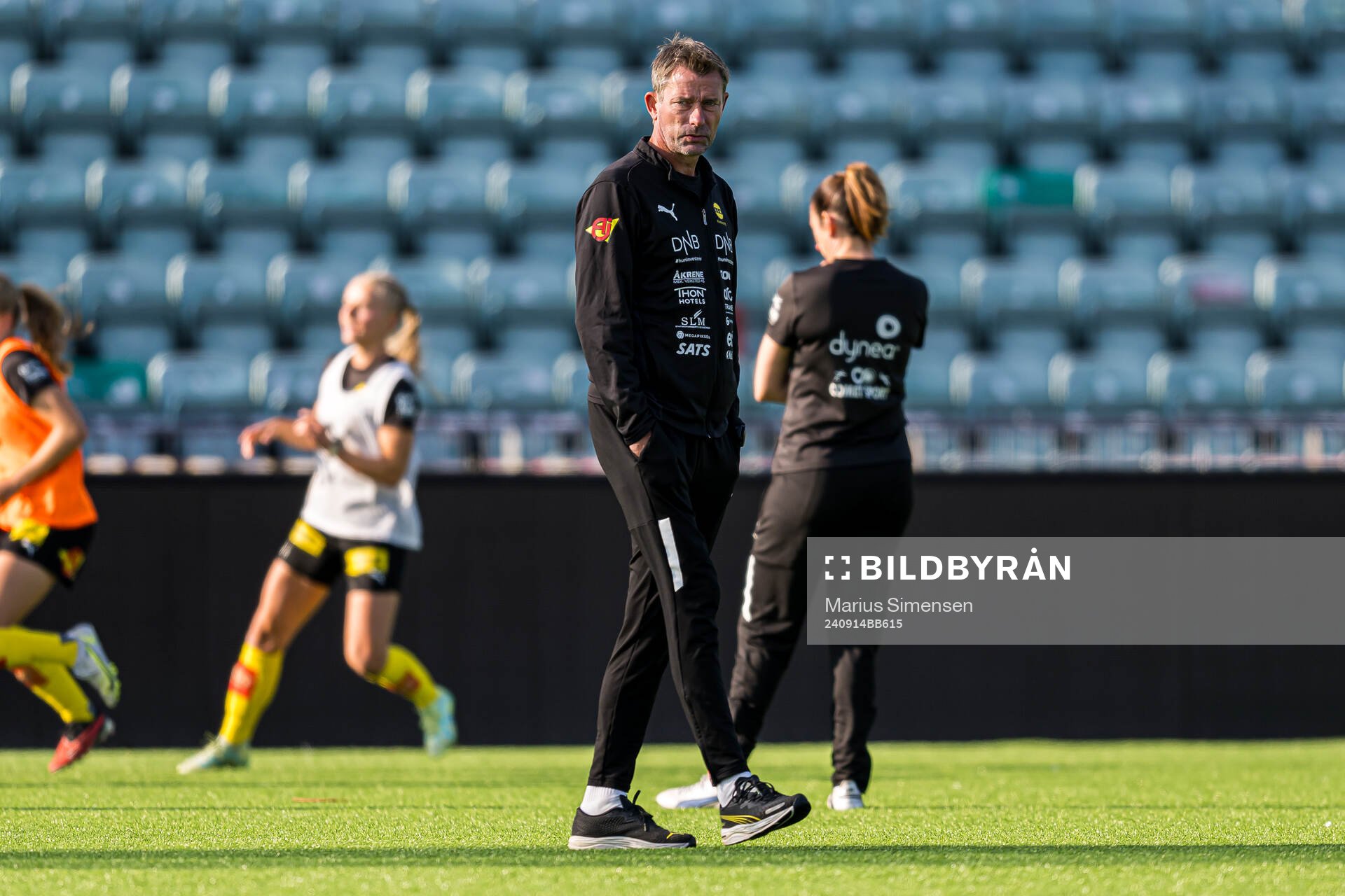 André Bergdølmo, head coach of LSK Kvinner