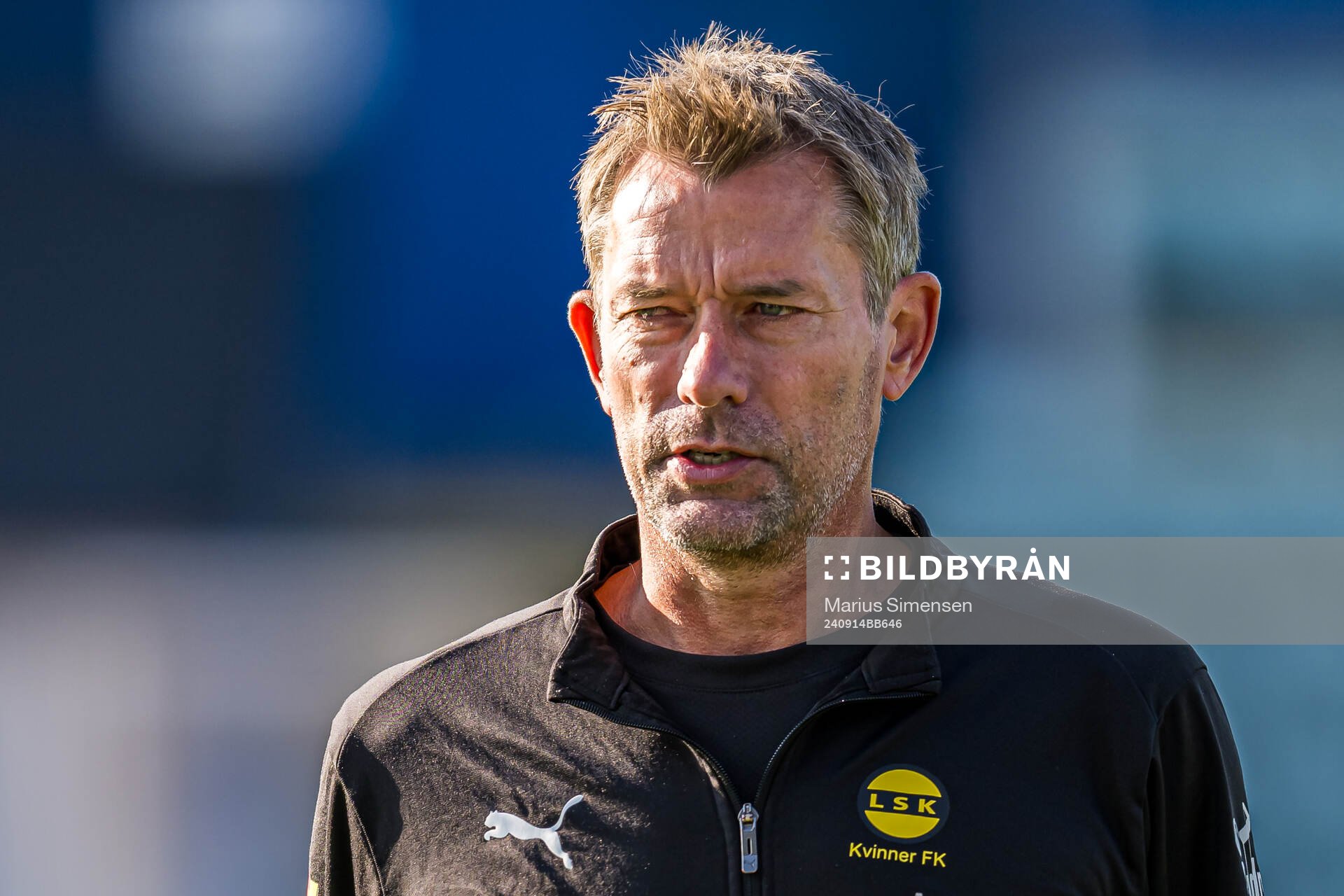 André Bergdølmo, head coach of LSK Kvinner