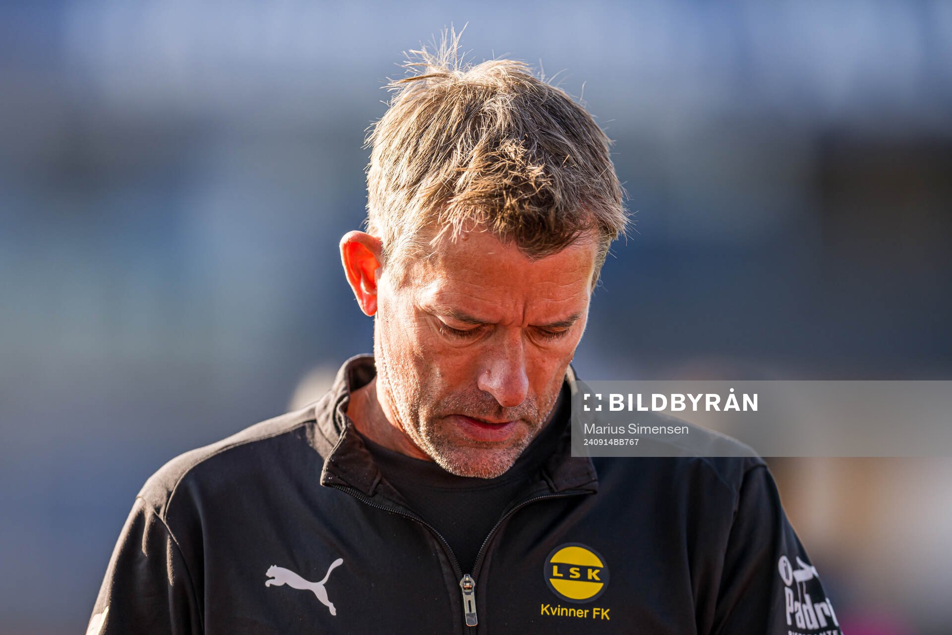 André Bergdølmo, head coach of LSK Kvinner