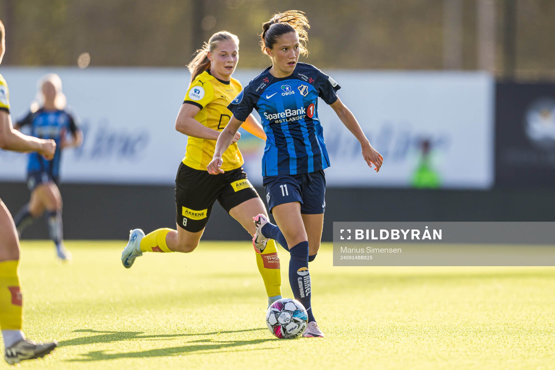 Ida Mortensen Natvik of Stabæk during the Toppserien football match between Stabæk and LSK Kvinner on September 14, 2024 in Bekkestua.