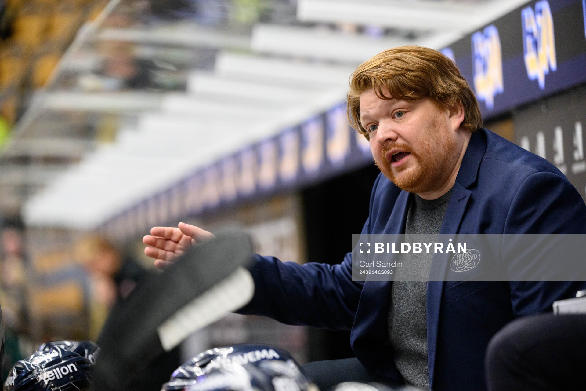 HV71s tränare Thomas Pettersen