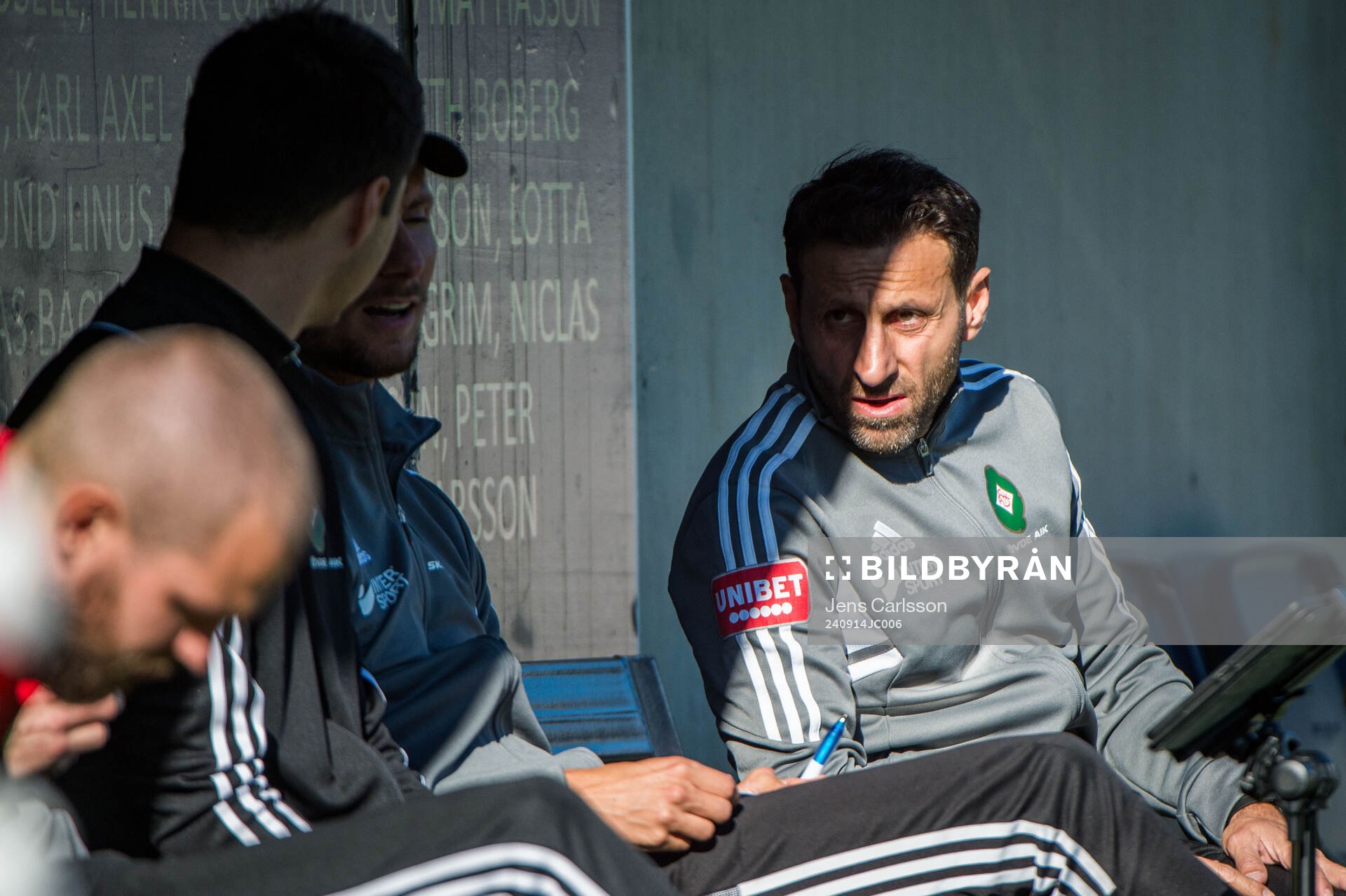 Skövde AIKs tränare Charbel Abraham