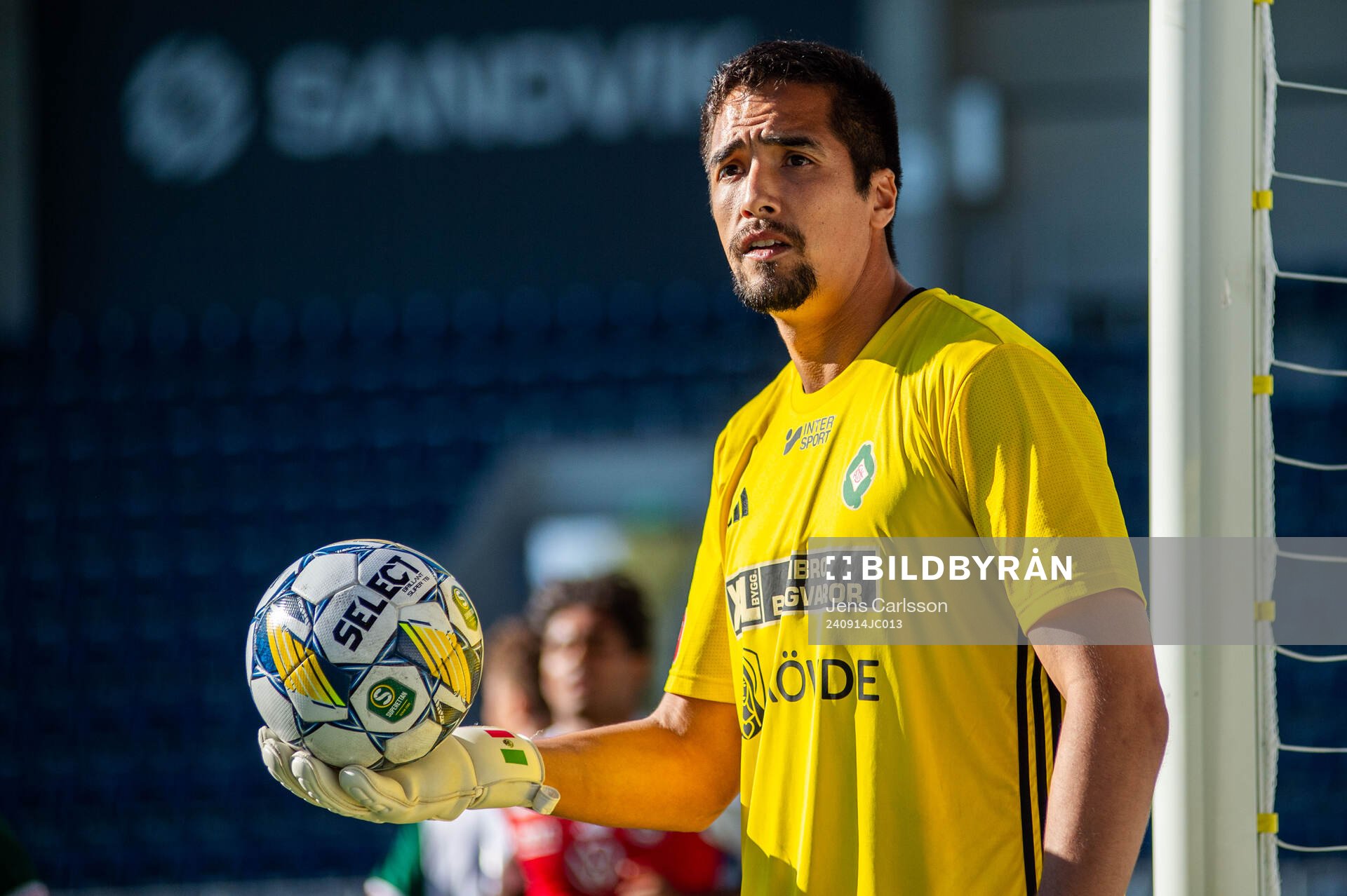 Skövde AIKs målvakt Adrian Zendejas