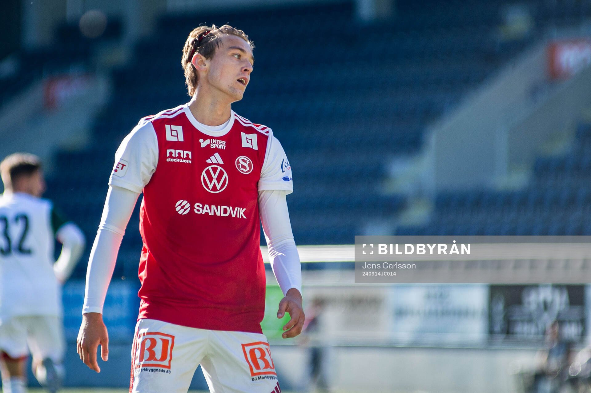 Sandvikens IFs Oscar Sjöstrand deppar