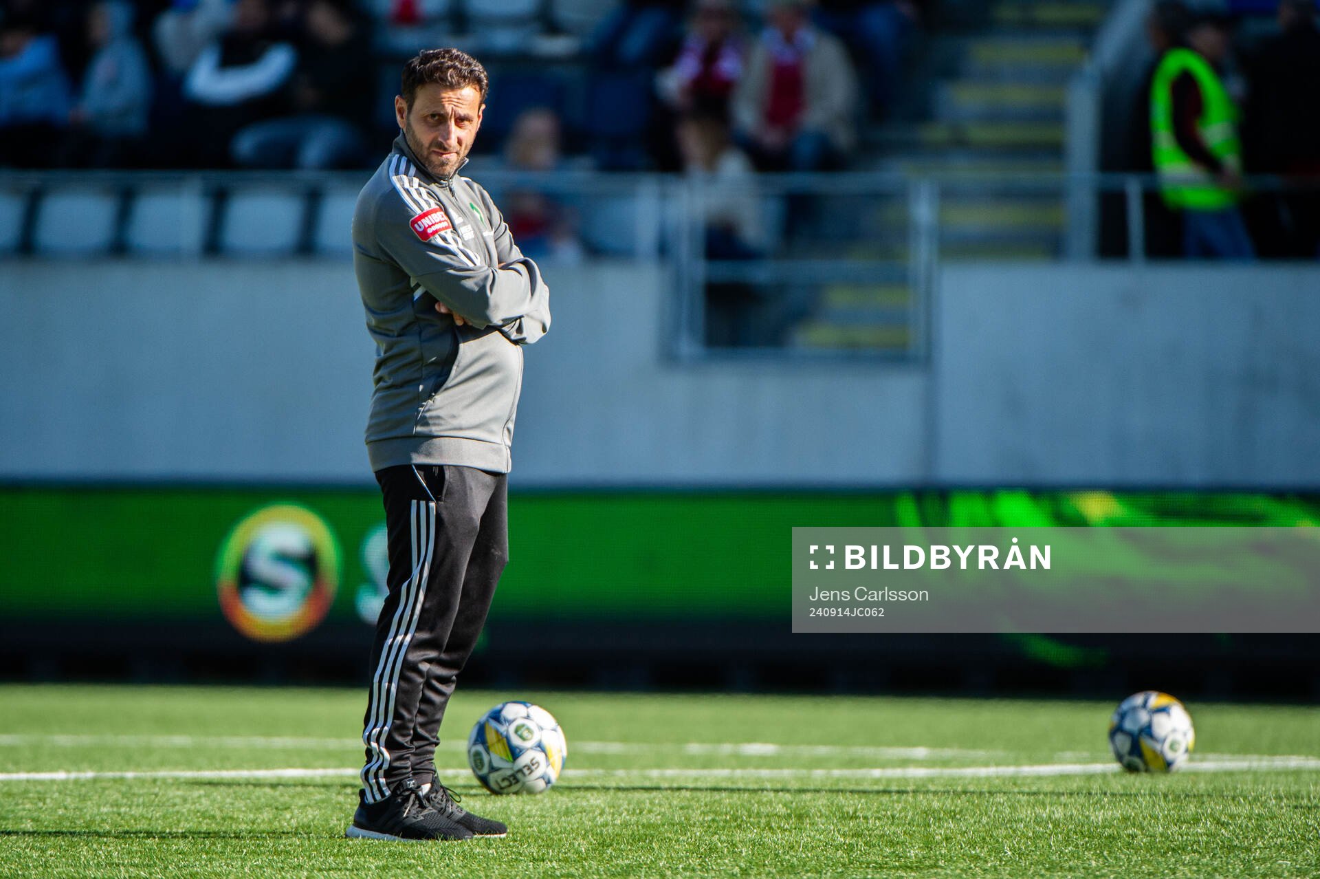 Skövde AIKs tränare Charbel Abraham