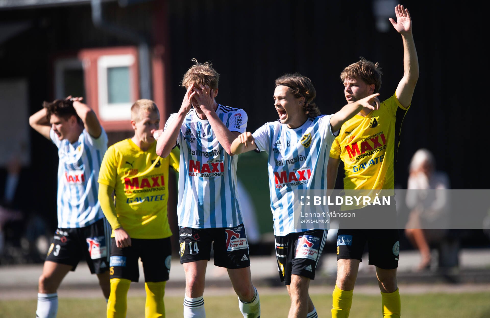 IFK Hässleholms Hugo Arvidsson och Gustaf Winroth