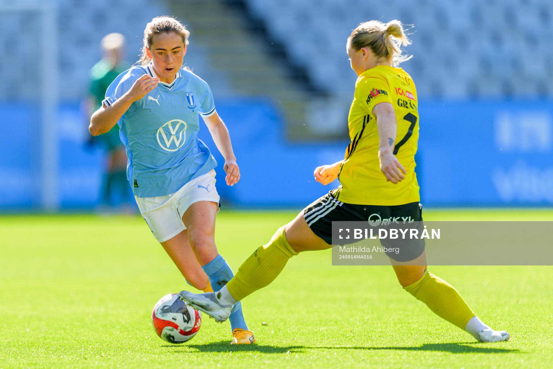 Malmö FFs Matilda Eriksson Kristell och Gamla Upsalas