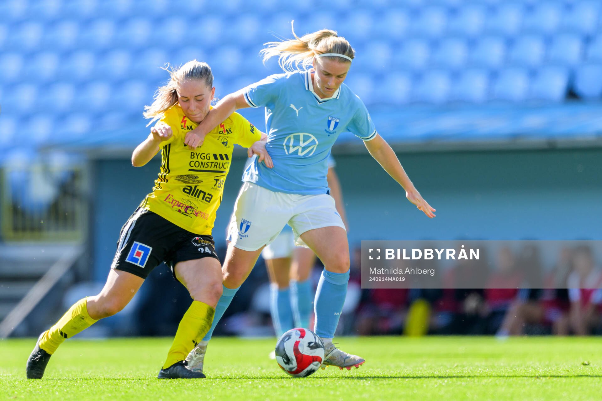 Gamla Upsalas Sofia Munthe Nilsson och Malmö FFs Amanda