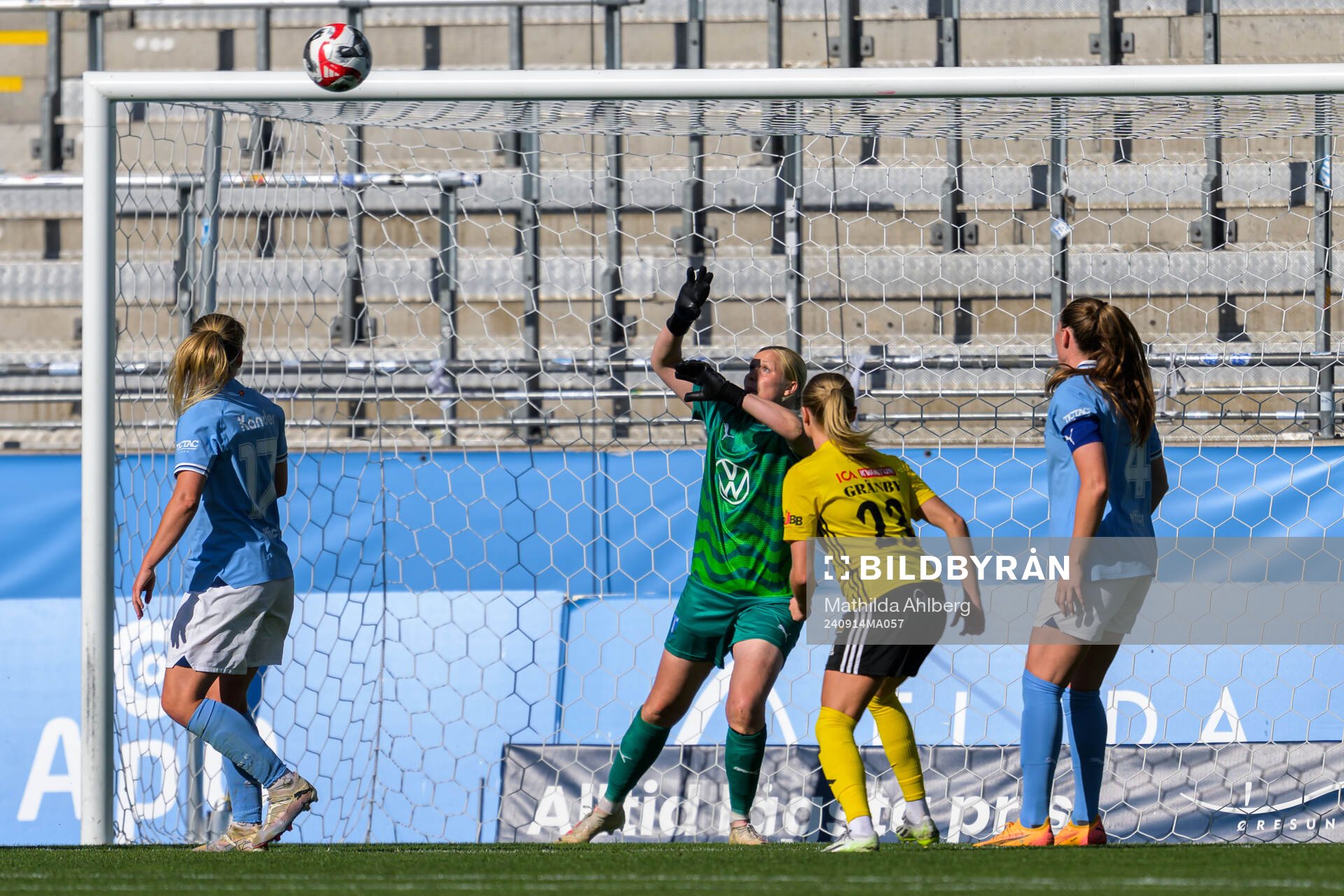 Malmö FFs målvakt Kathrine Østergaard Larsen