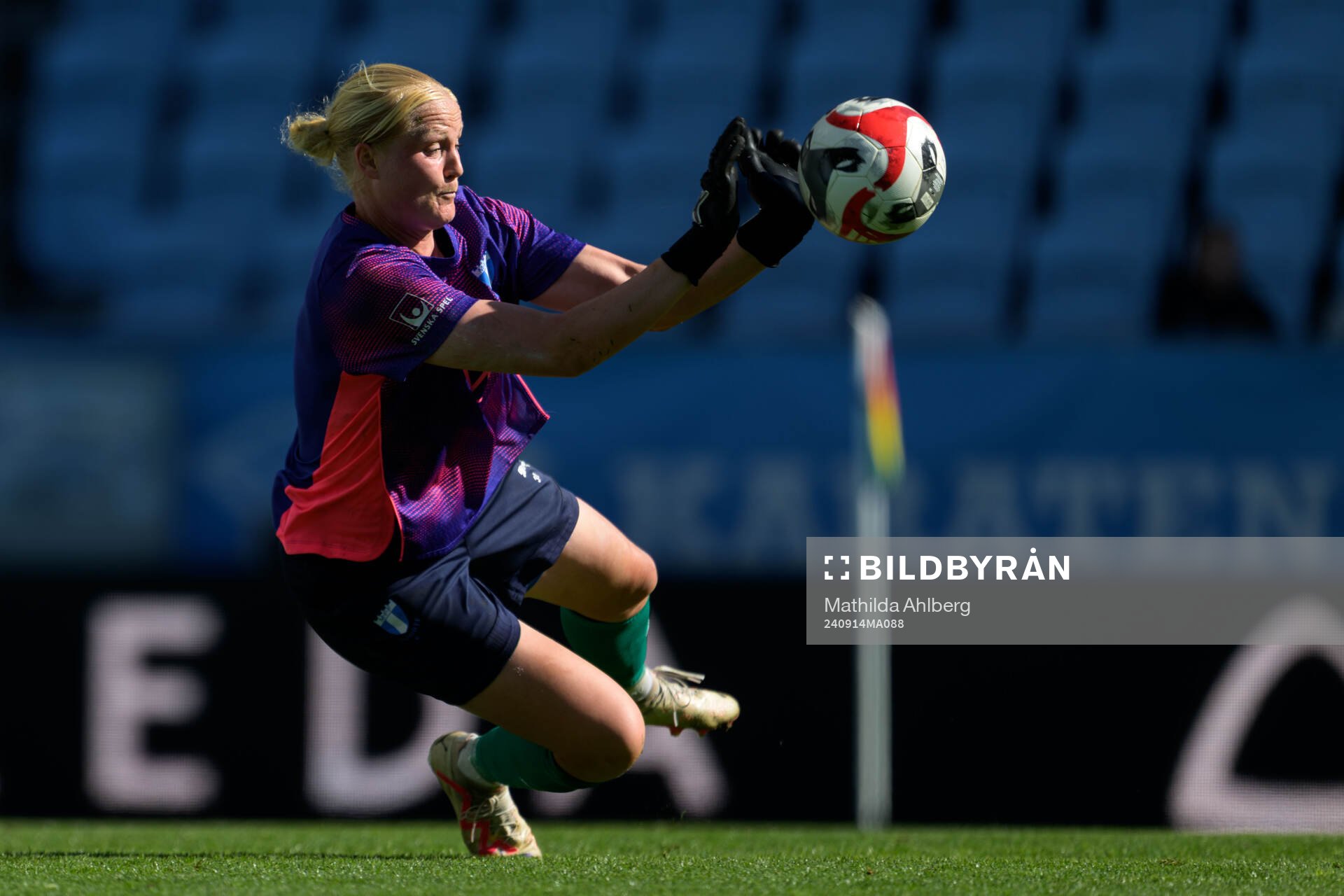 Malmö FFs målvakt Kathrine Østergaard Larsen