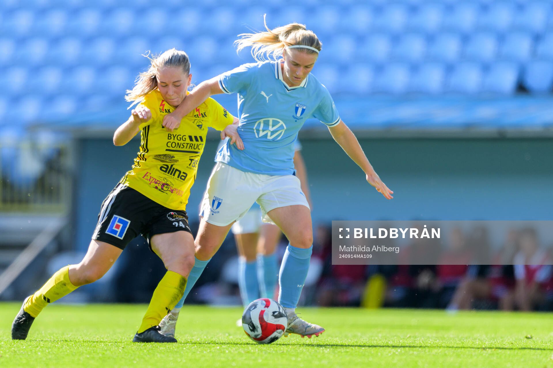 Gamla Upsalas Sofia Munthe Nilsson och Malmö FFs Amanda