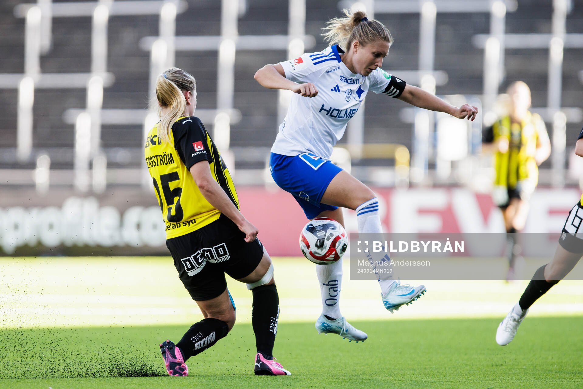 Häckens Alice Bergström och IFK Norrköpings Fanny