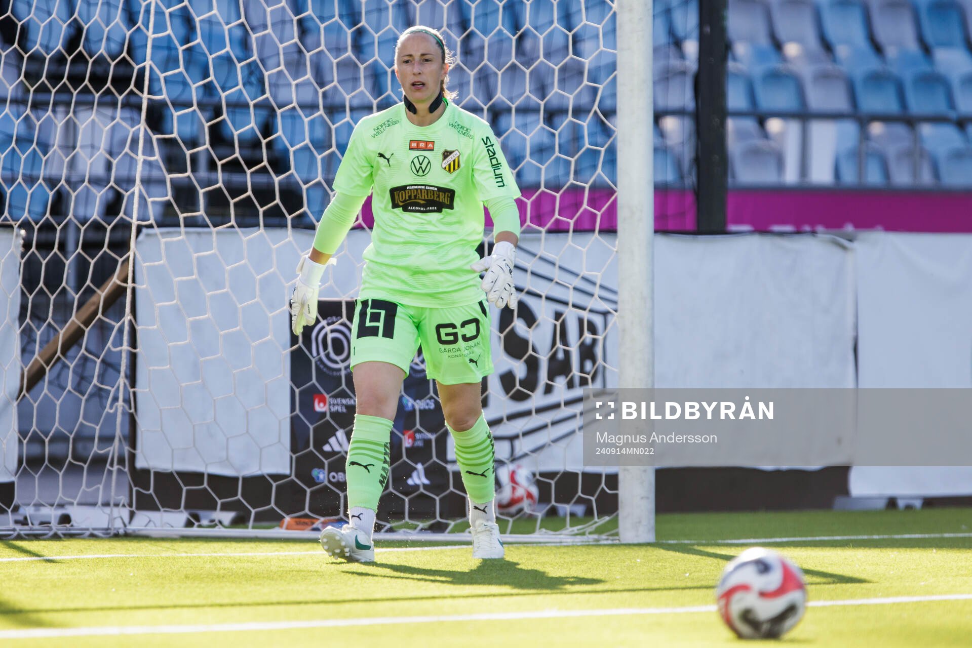 Häckens målvakt Loes Geurts