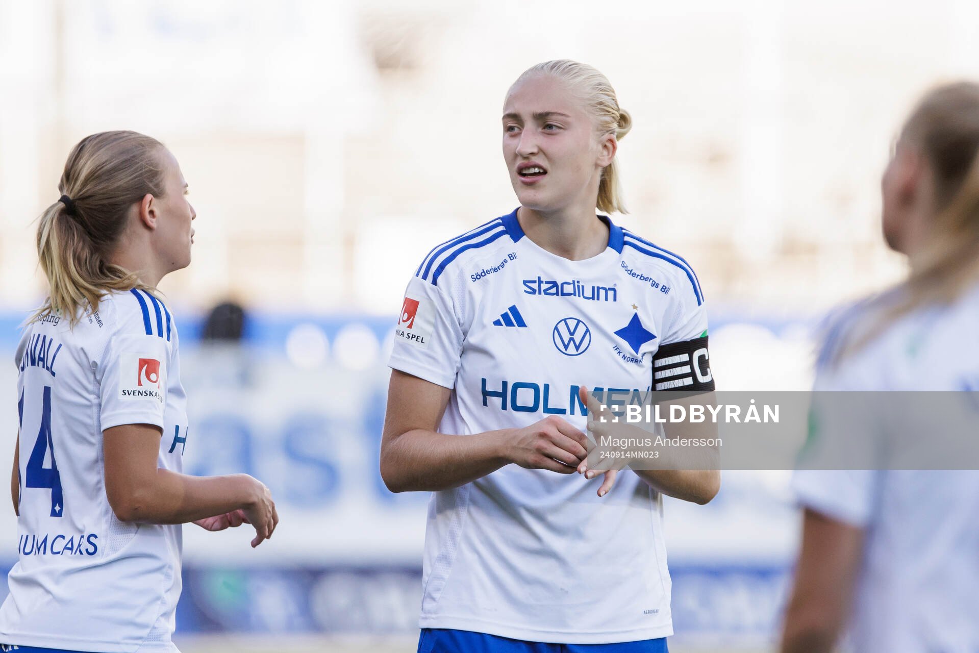 IFK Norrköpings Wilma Leidhammar deppar