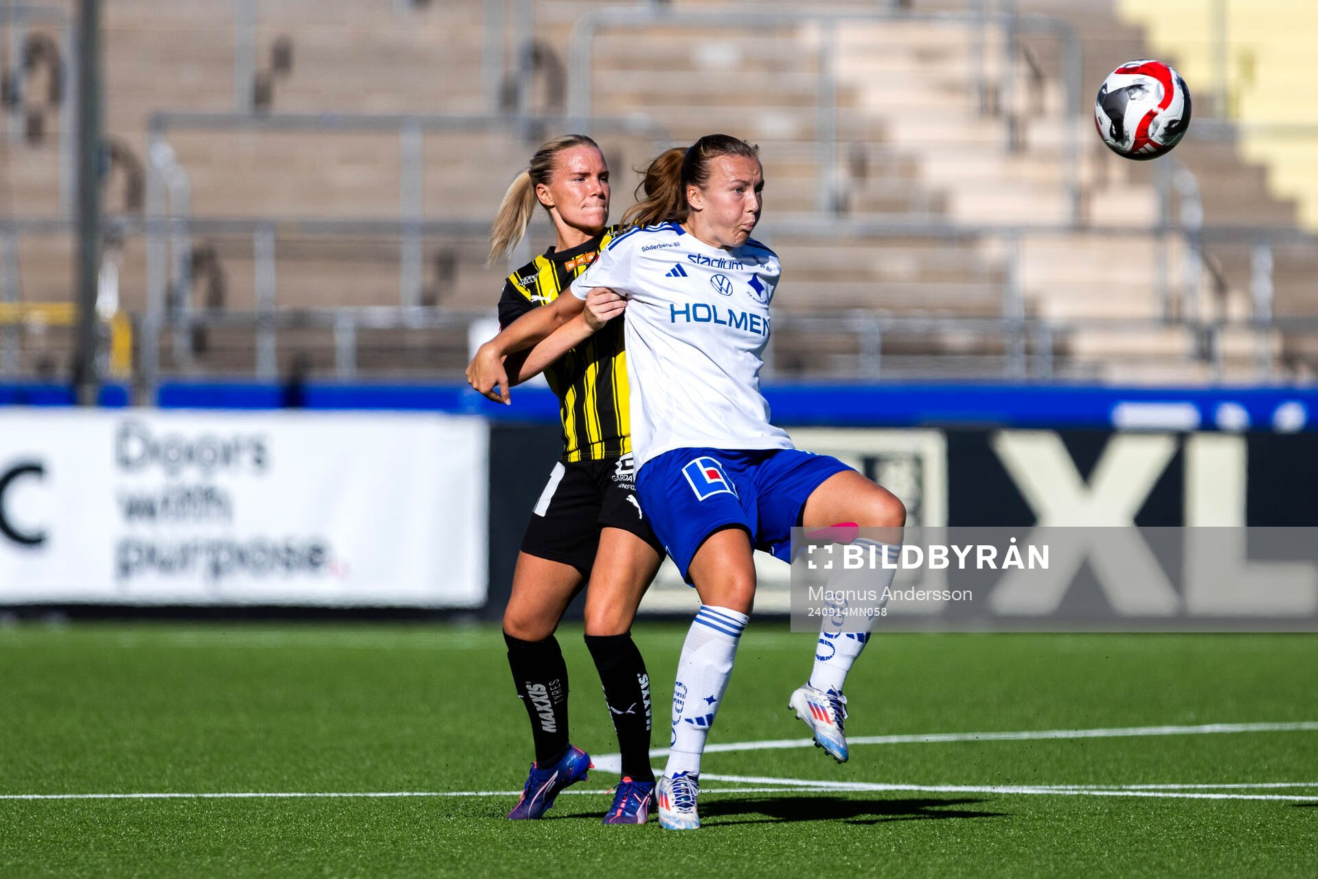 Häckens Josefine Rybrink och Sara Kanutte Fornes