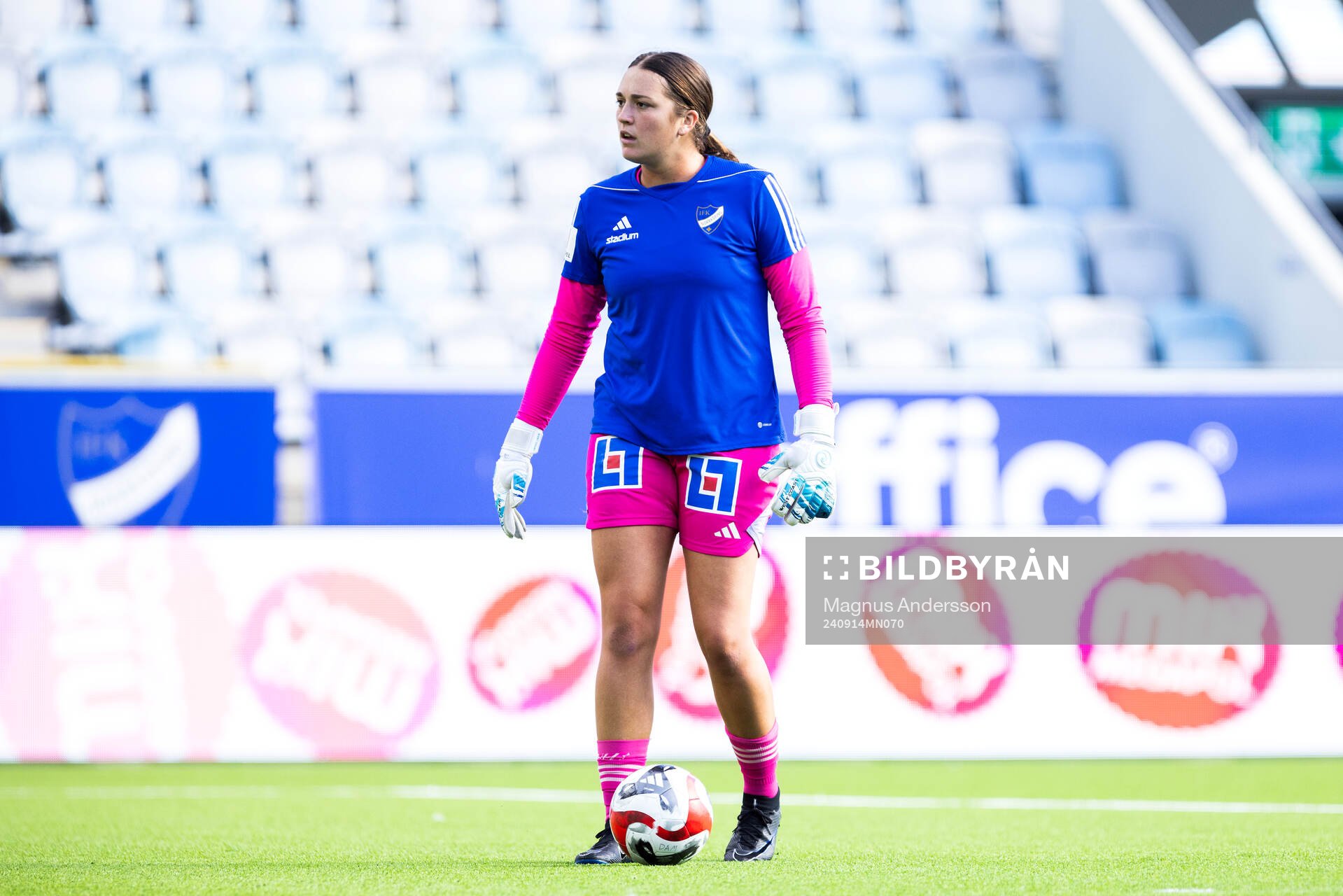 IFK Norrköpings målvakt Caroline Delisle