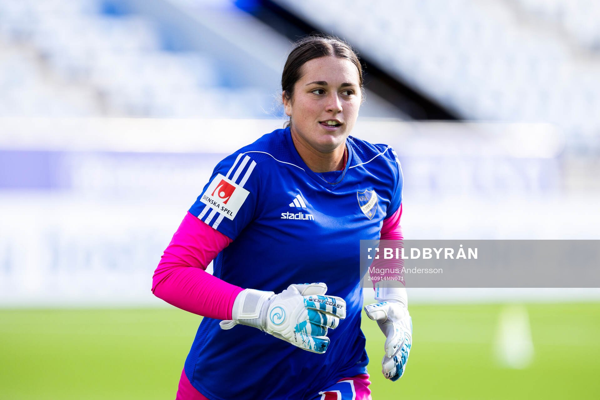 IFK Norrköpings målvakt Caroline Delisle