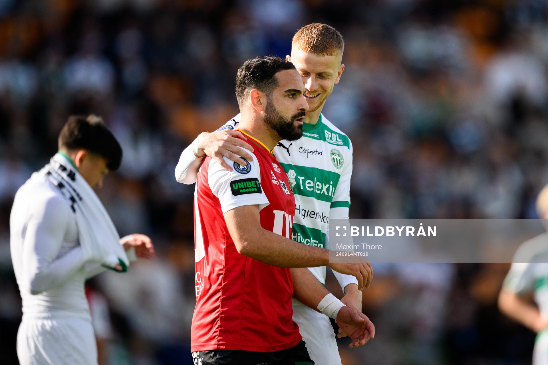 GAISs Mervan Celik och Västerås Daniel Ask