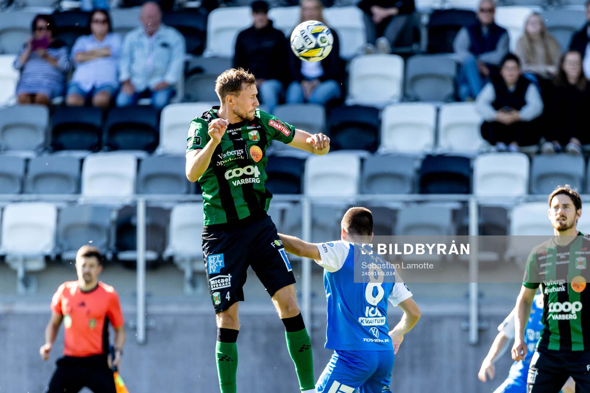Varbergs Niklas Dahlström och IK Oddevolds Oscar Iglicar