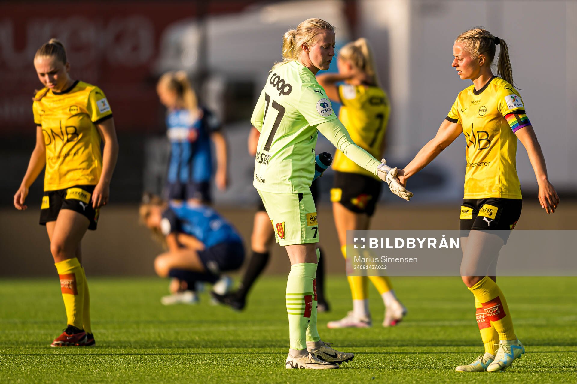 Ingvild Auflem Vik Jonassen and Emilie Marie Aanes Woldvik