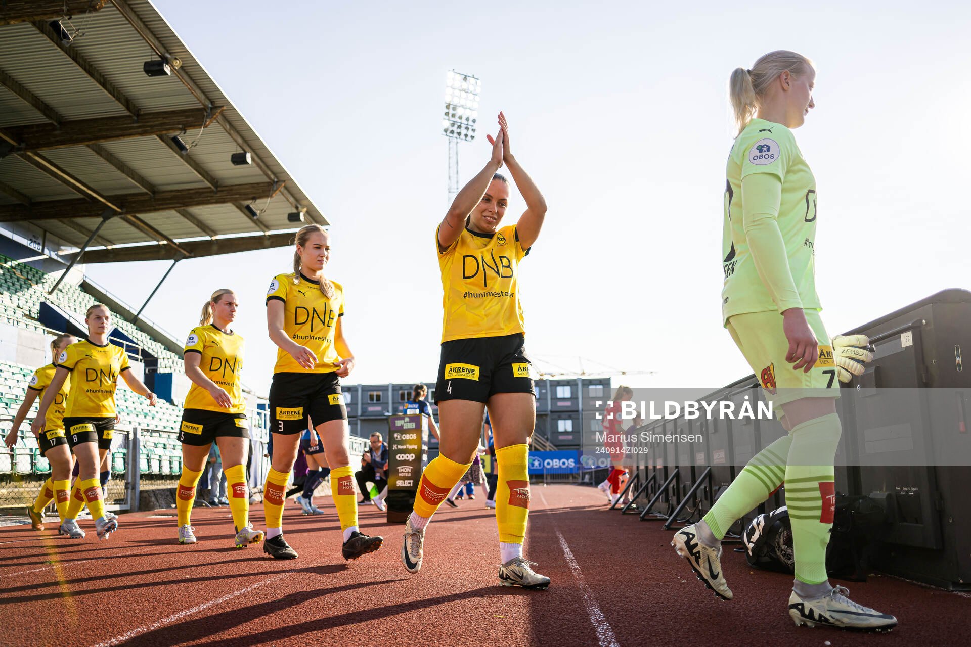 Oda Mathilde Johansen, Marte Bjelde Hjelmhaug and Ingvild