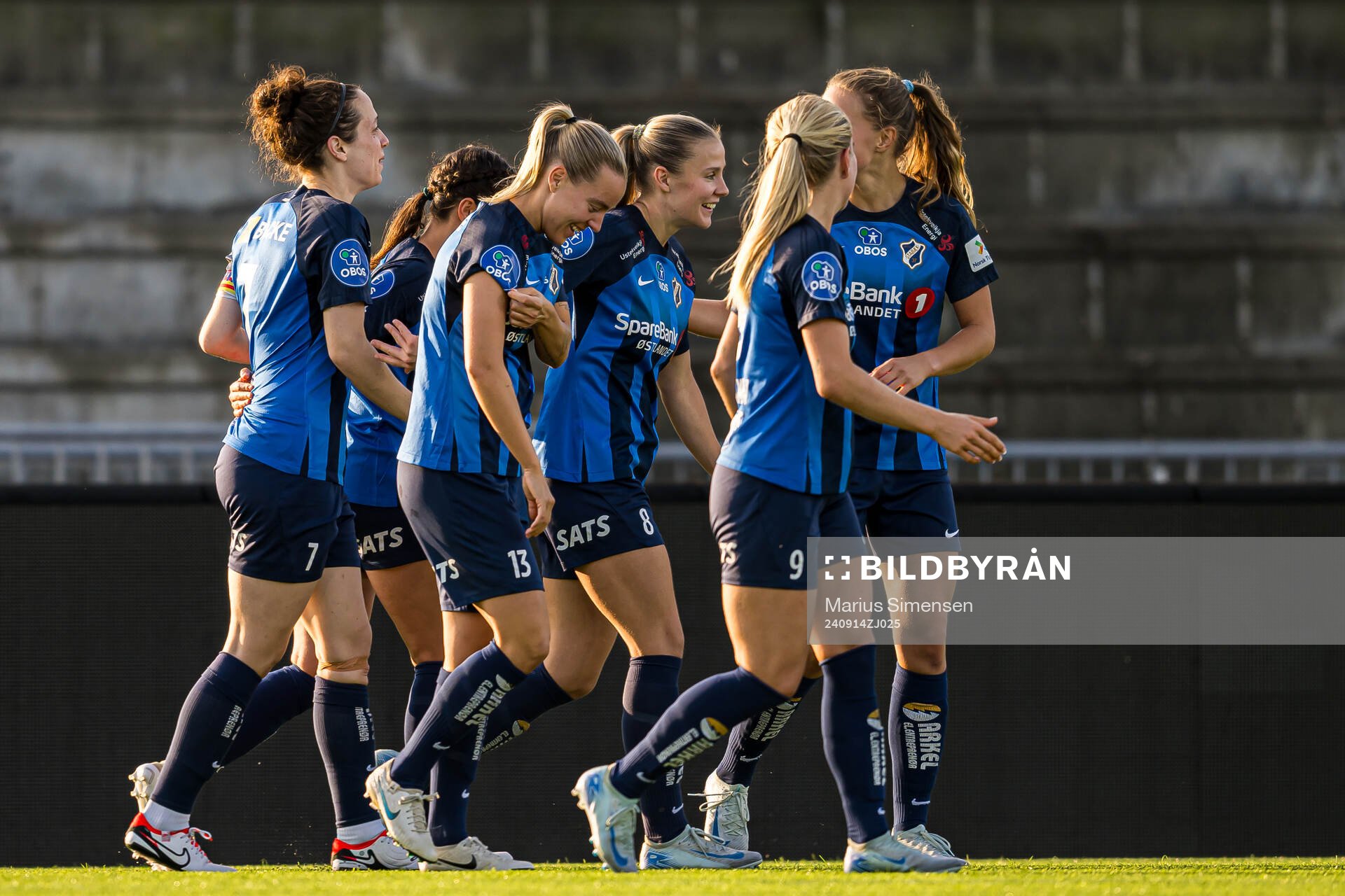 Melissa Linn Berman Bjånesøy of Stabæk celebrates
