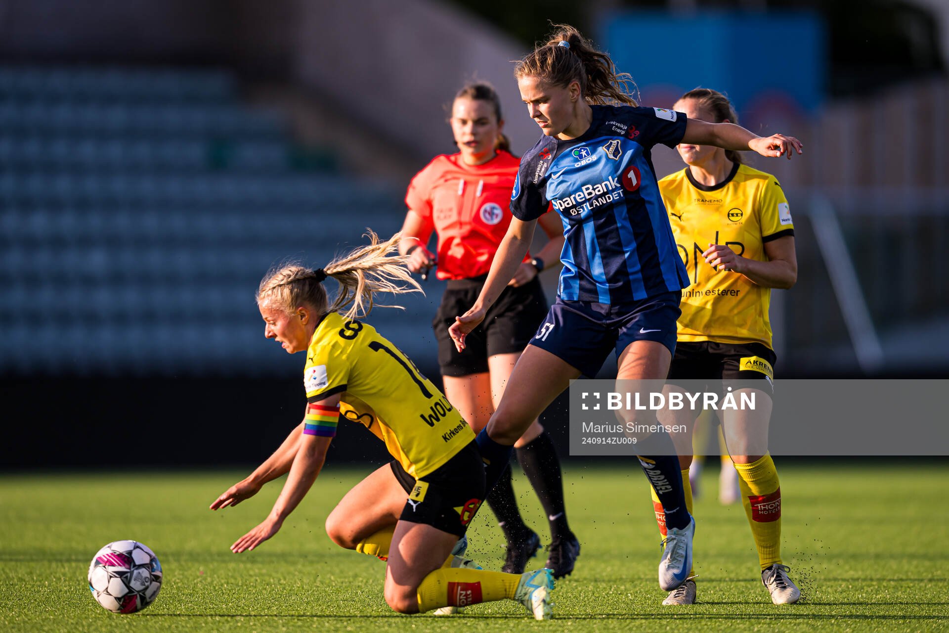 Emilie Marie Aanes Woldvik of LSK Kvinner and Iris