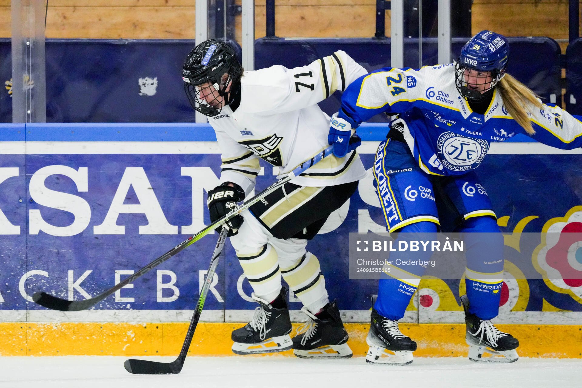 SDEs Emily Nix och Leksands Wilma Tagesson