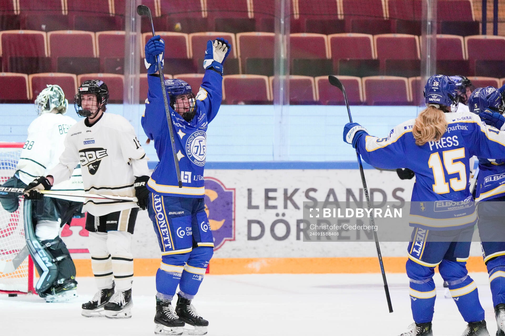 Leksands Matilda Af Bjur jublar