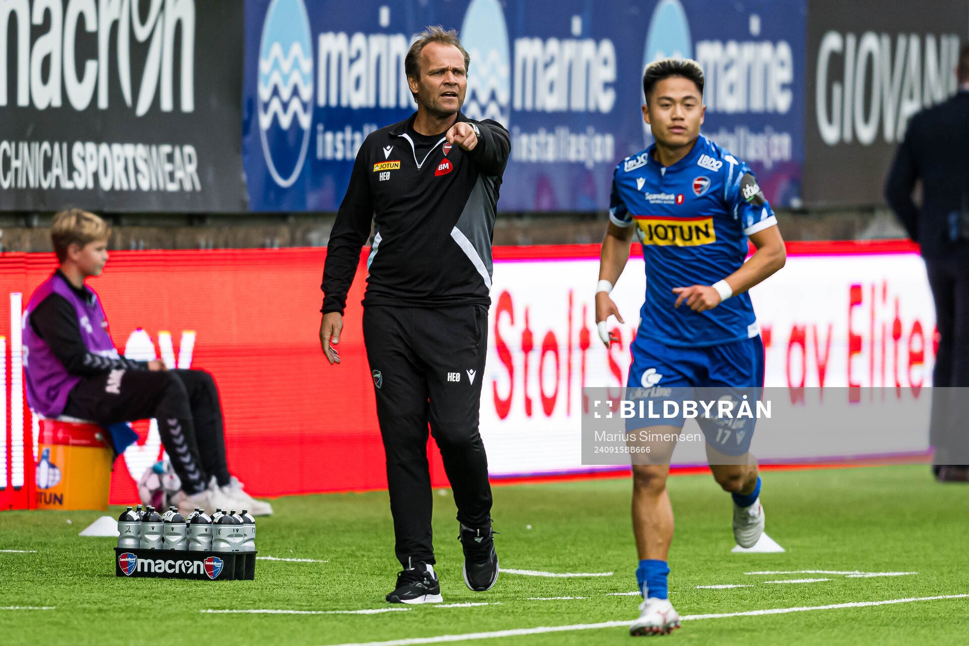 Hans Erik Ødegaard, head coach of Sandefjord