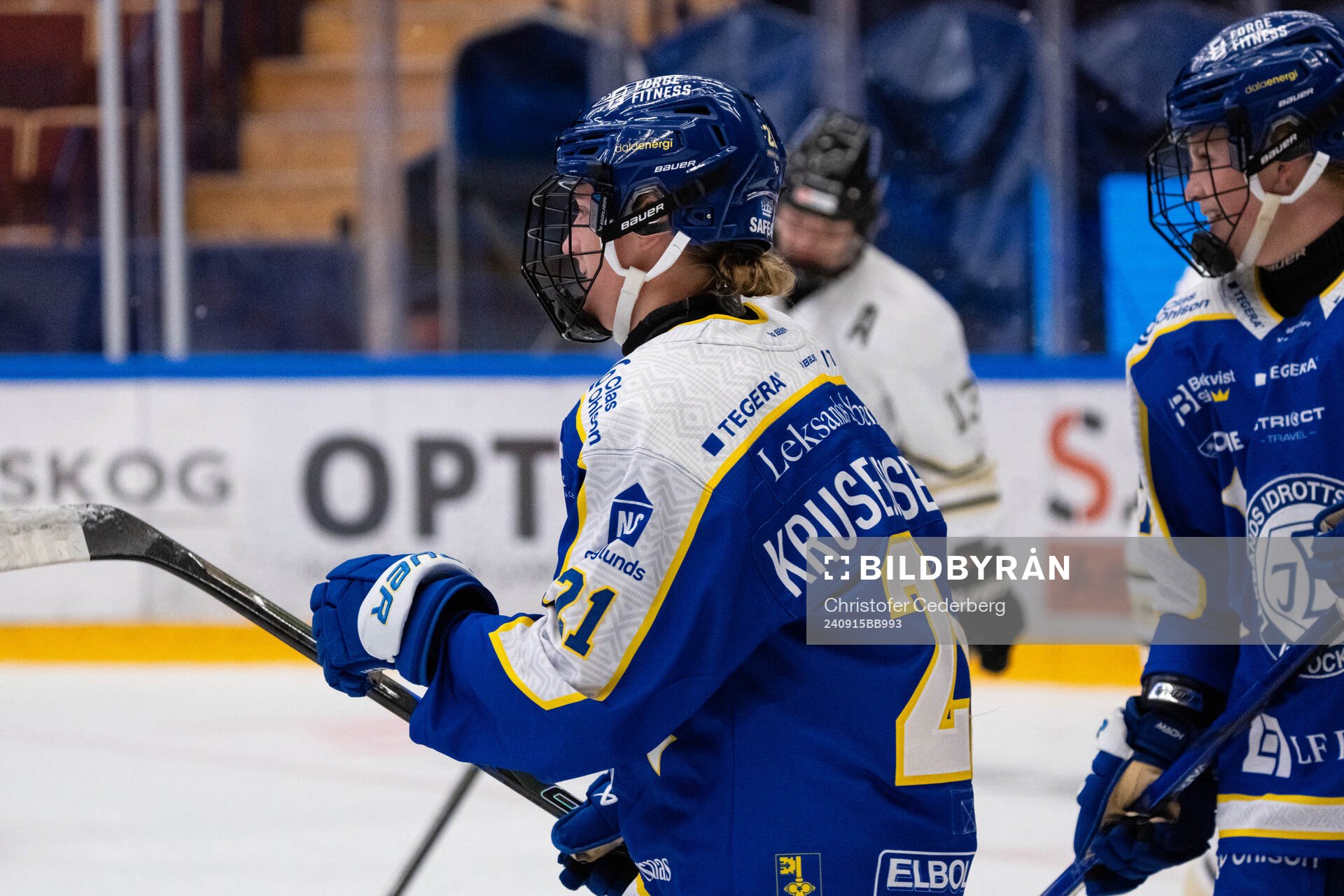 Leksands Emilie Kruse Johansen jublar