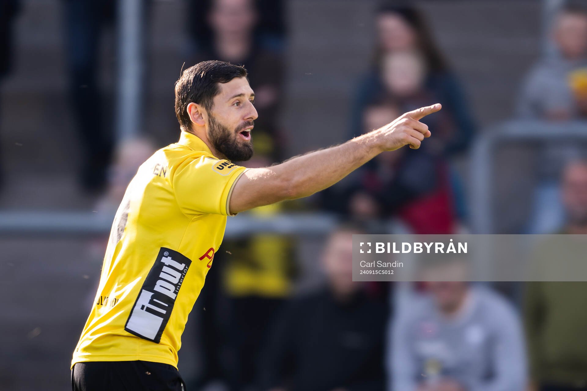 Elfsborgs Arber Zeneli jublar