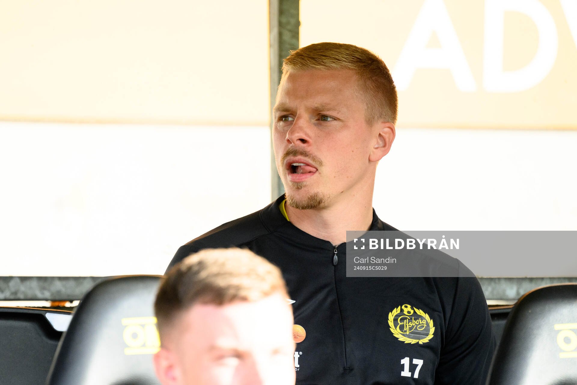 Elfsborgs Per Frick på bänken