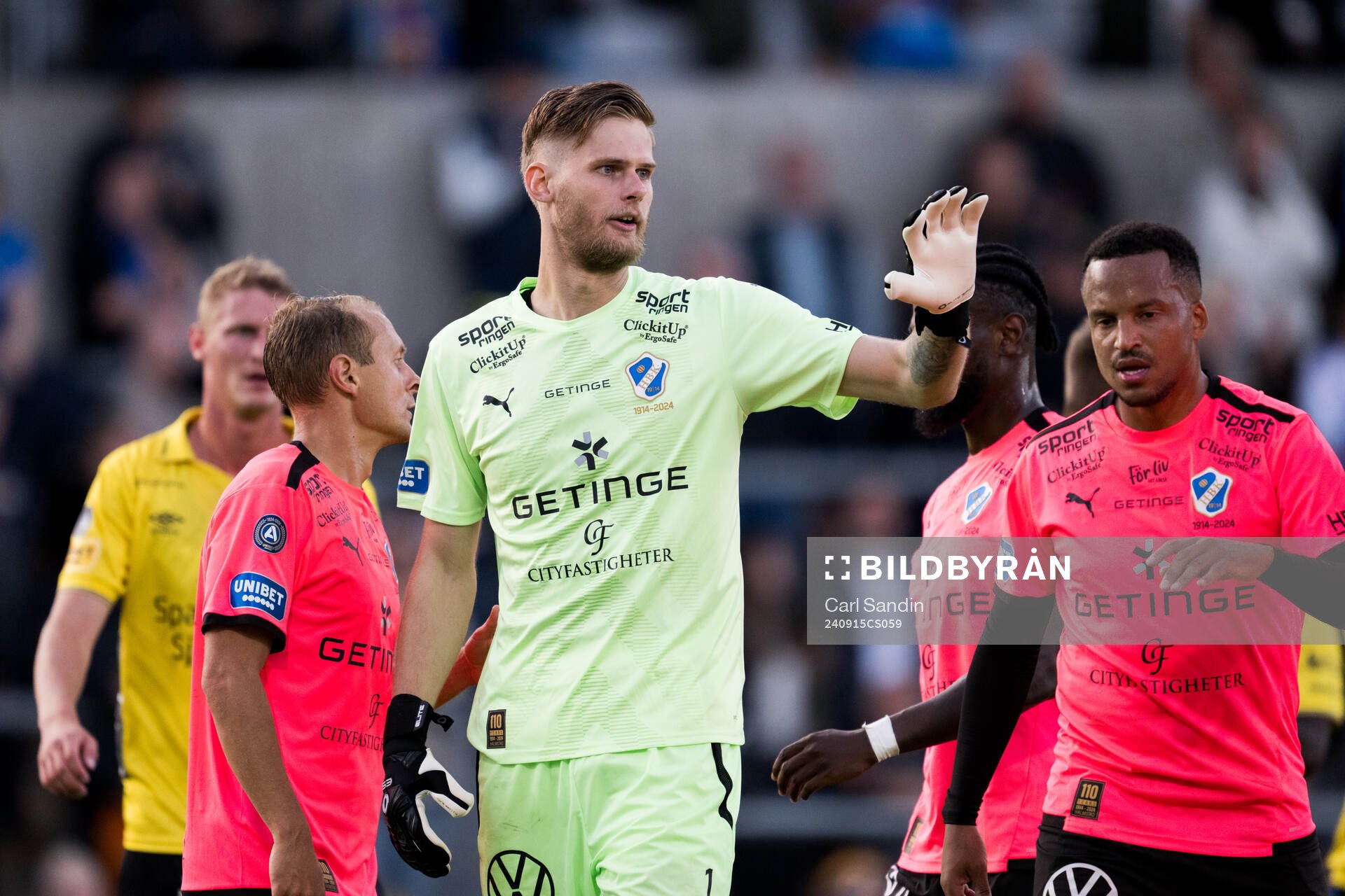 Halmstads målvakt Tim Rönning