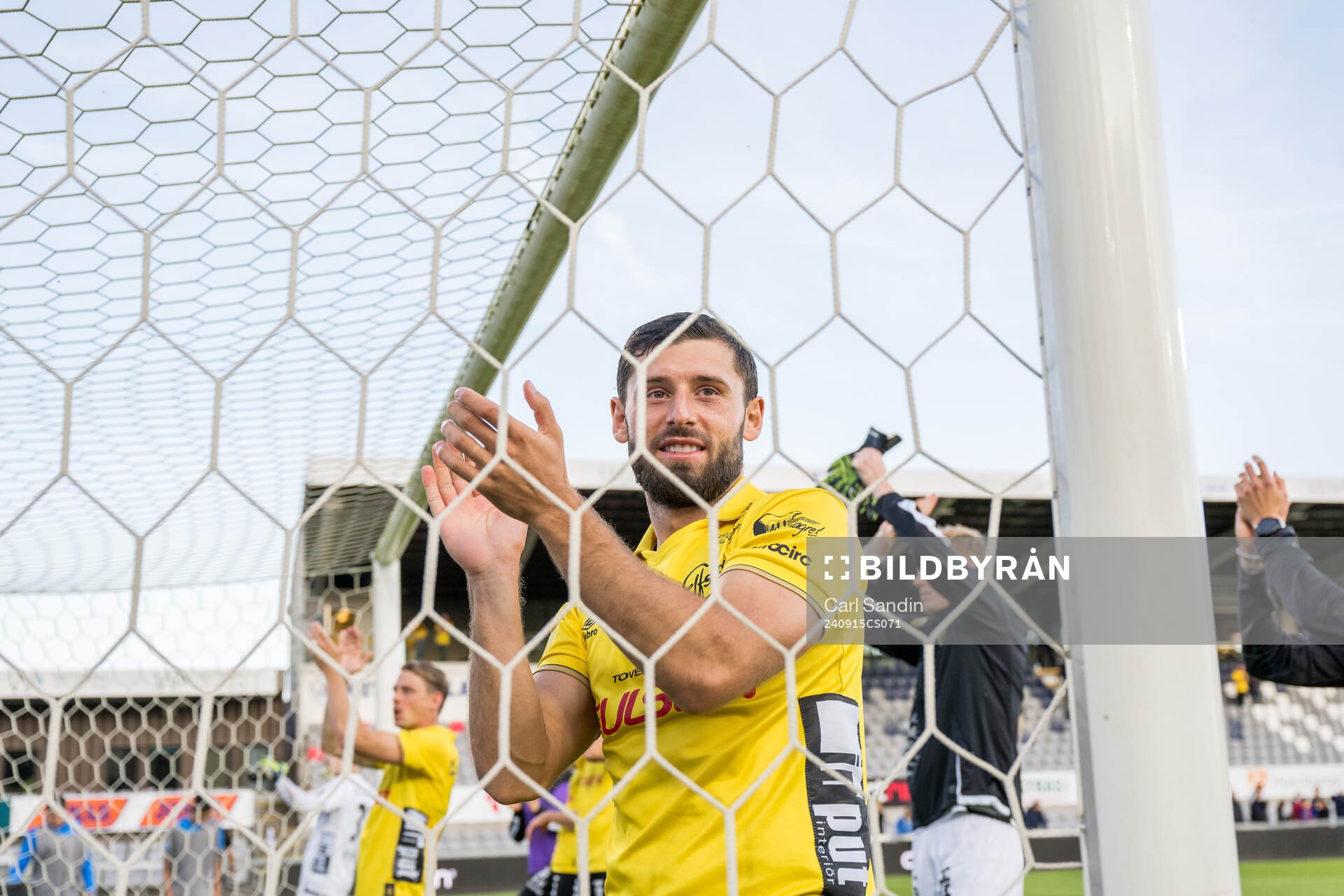 Elfsborgs Arber Zeneli jublar