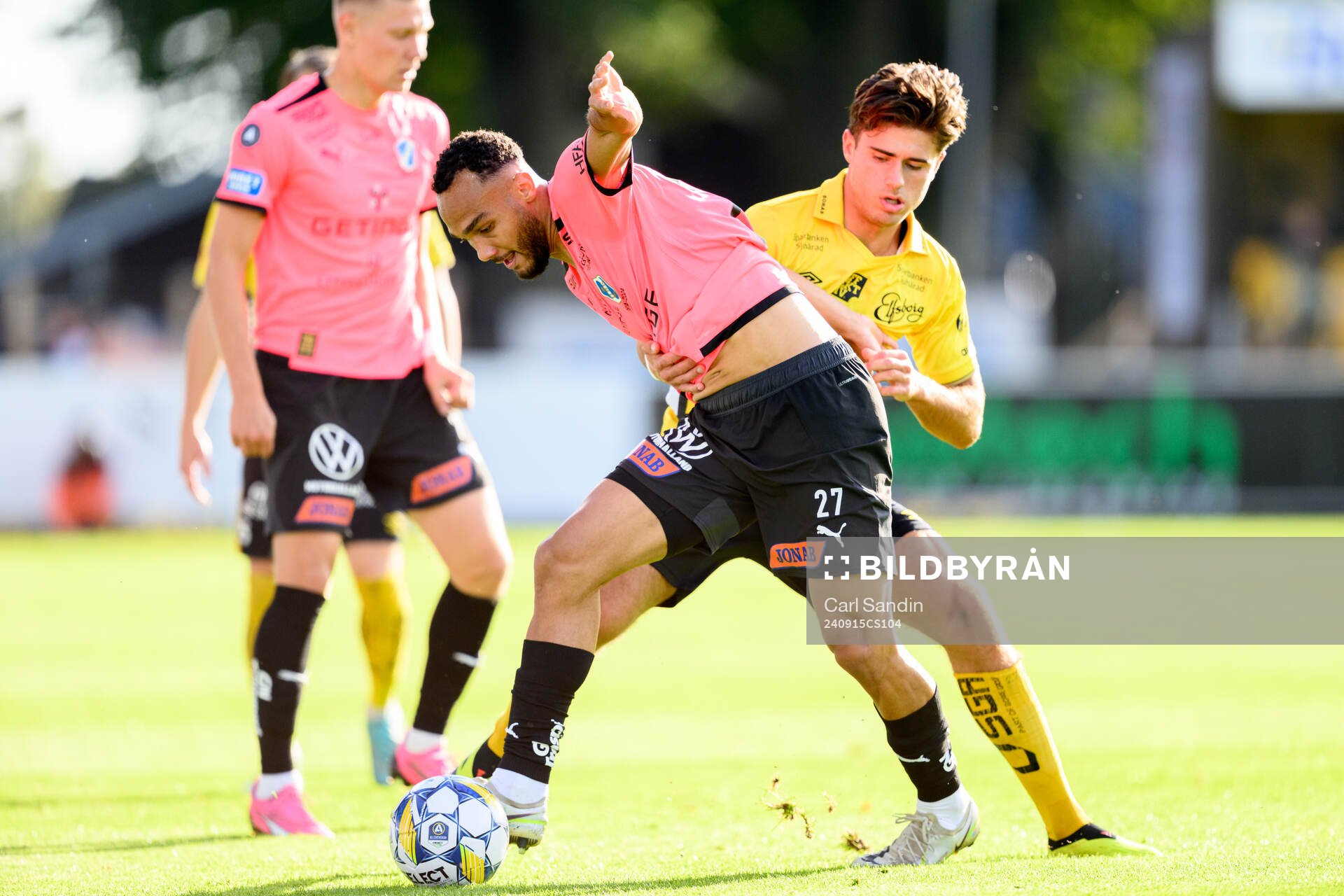 Halmstads Vinicius Nogueira De Oliveira och Elfsborgs