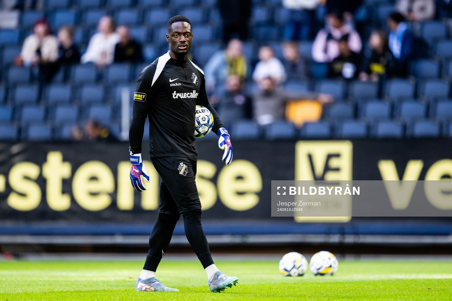 AIKs målvakt Ismael Diawara