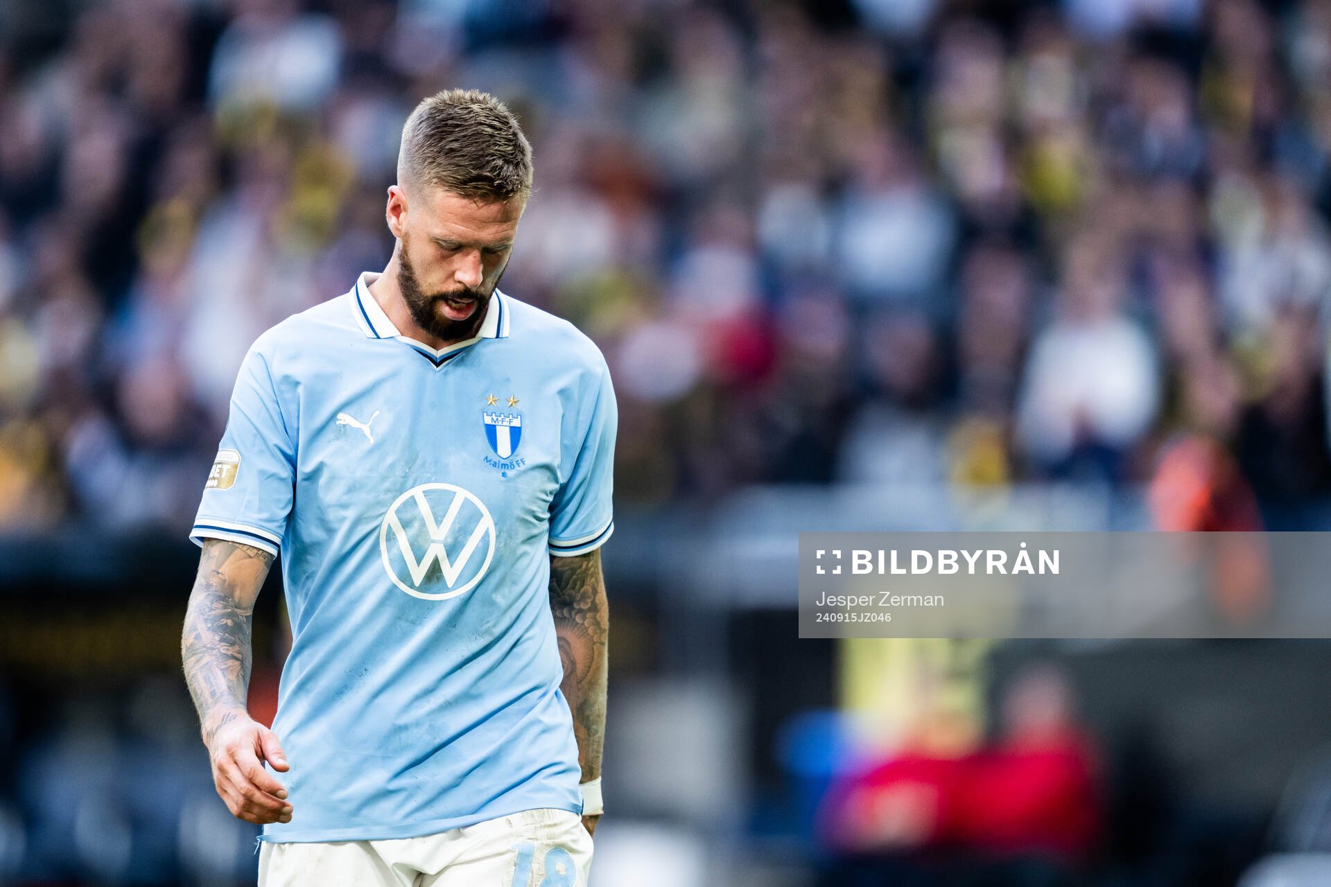 Malmö FFs Pontus Jansson deppar