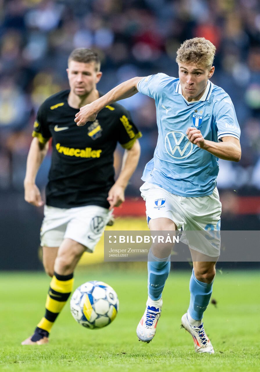 Malmö FFs Hugo Bolin