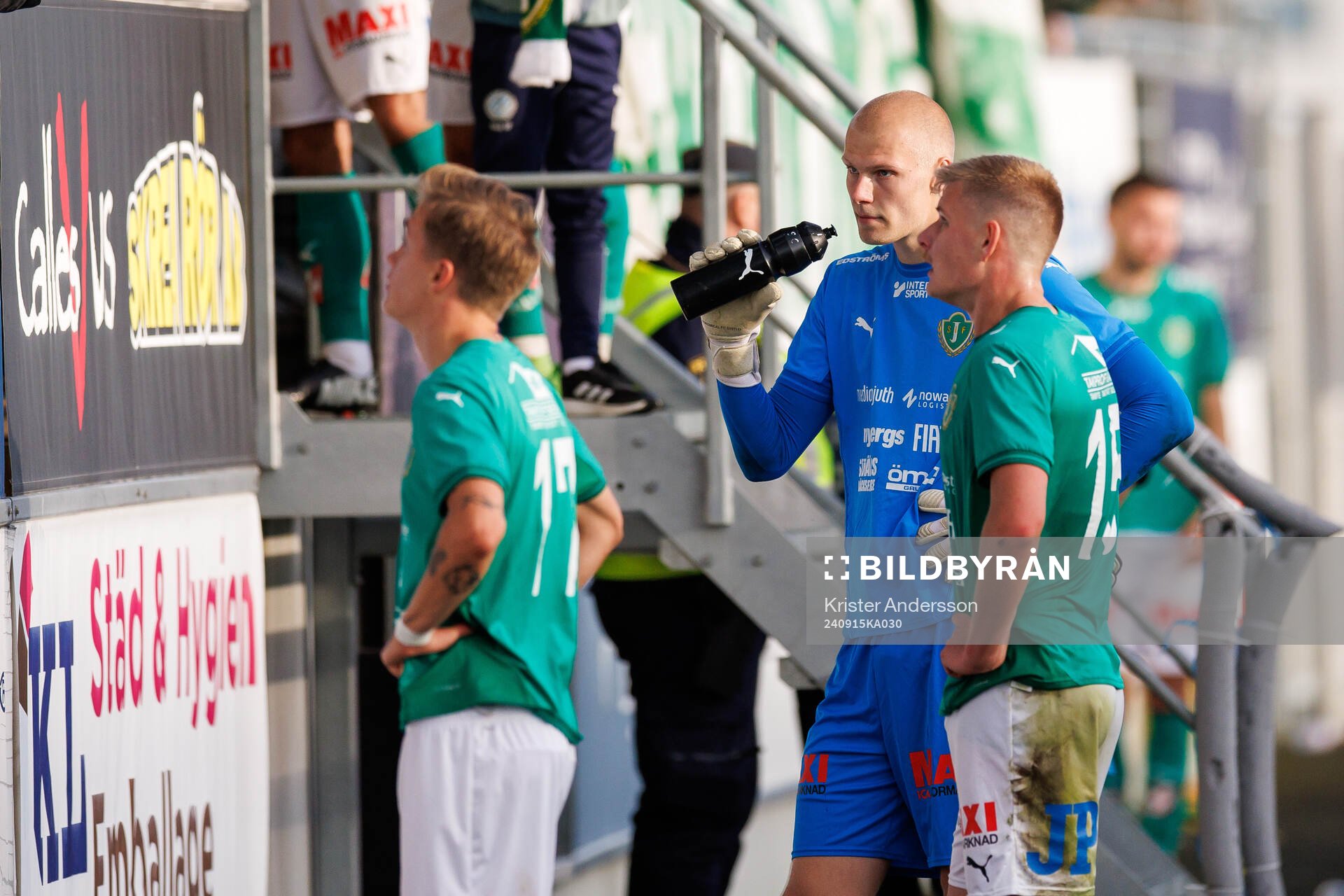 Jönköpings Södras Olle Almström, målvakt Alexander