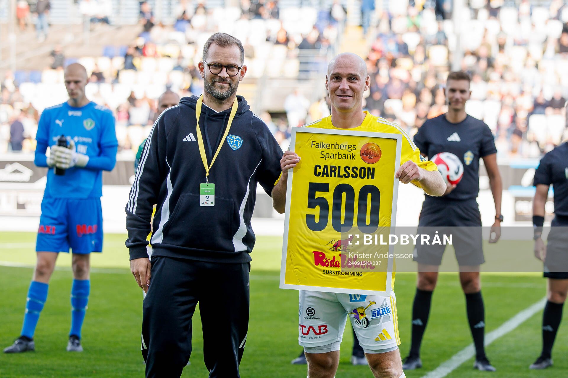 Falkenbergs Christoffer Carlsson blir uppmärksammad för